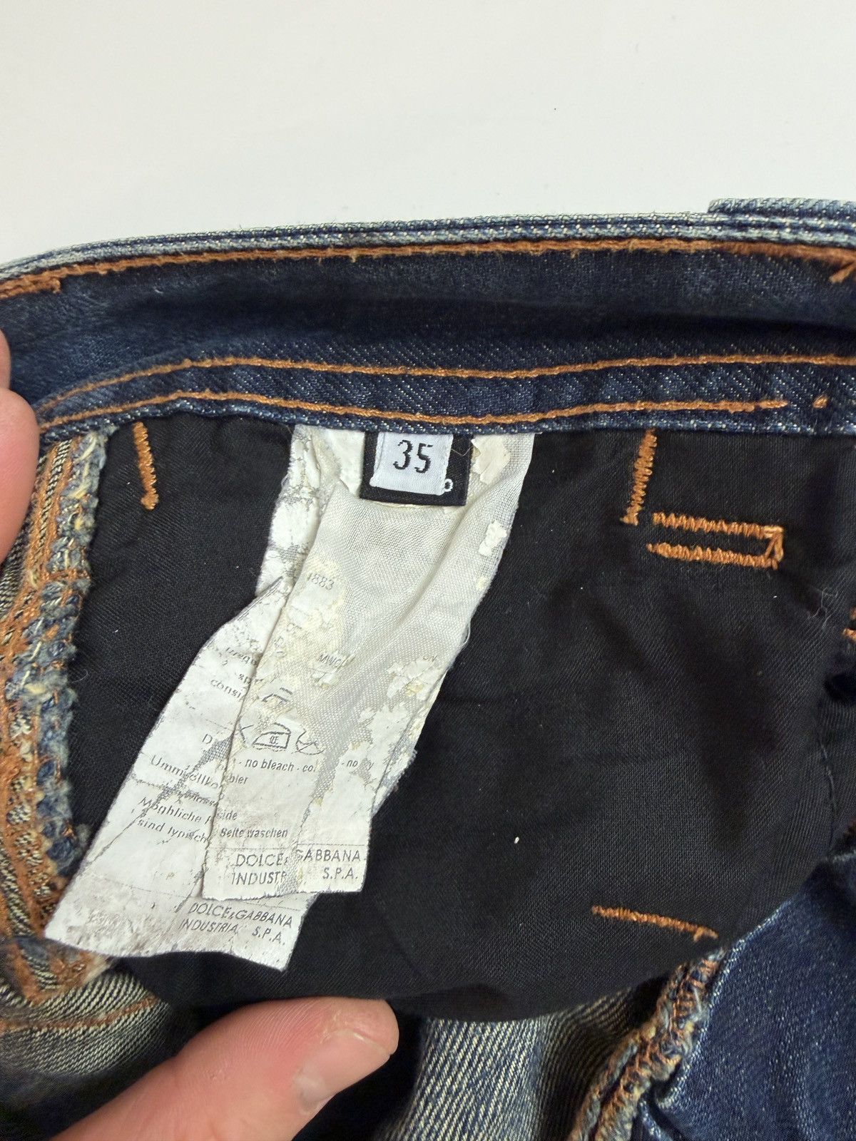 Dolce & Gabbana Dolce & Gabbana Denim Jeans Size US 35 - 6 Thumbnail