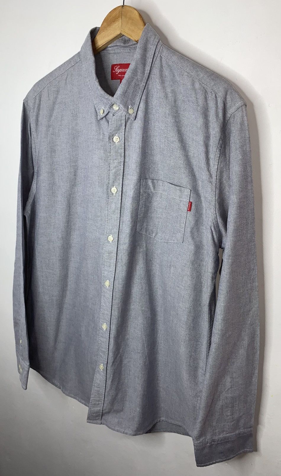 Supreme Supreme Oxford Shirt Size US XL / EU 56 / 4 - 2 Thumbnail