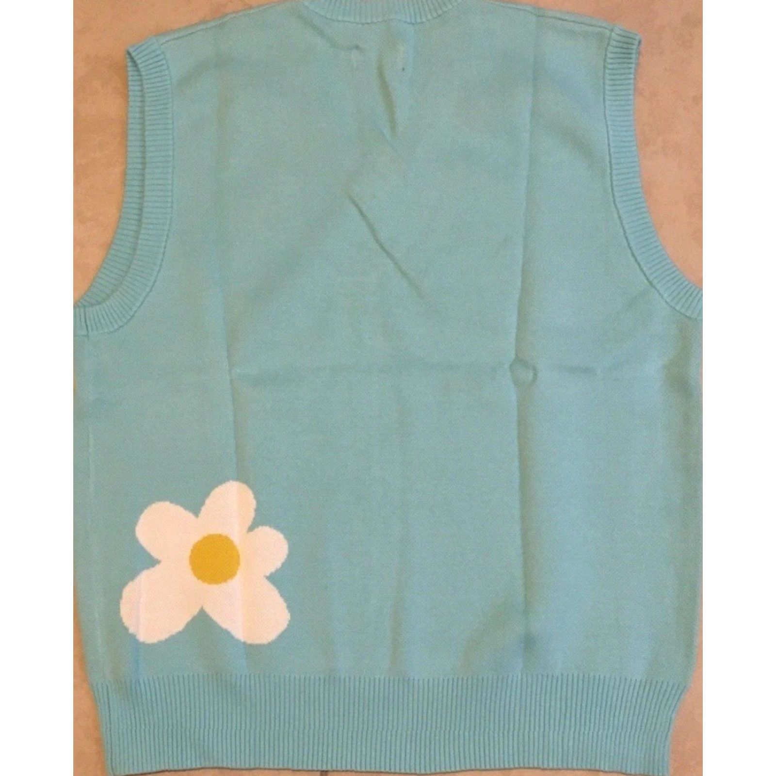 Golf Wang VINTAGE Golf Wang Le Fleur Sweater Vest Shirt Men M Blue Golf Wang Le Fleur Sweater Vest Solely from original words. Size US M / EU 48-50 / 2 - 4 Thumbnail