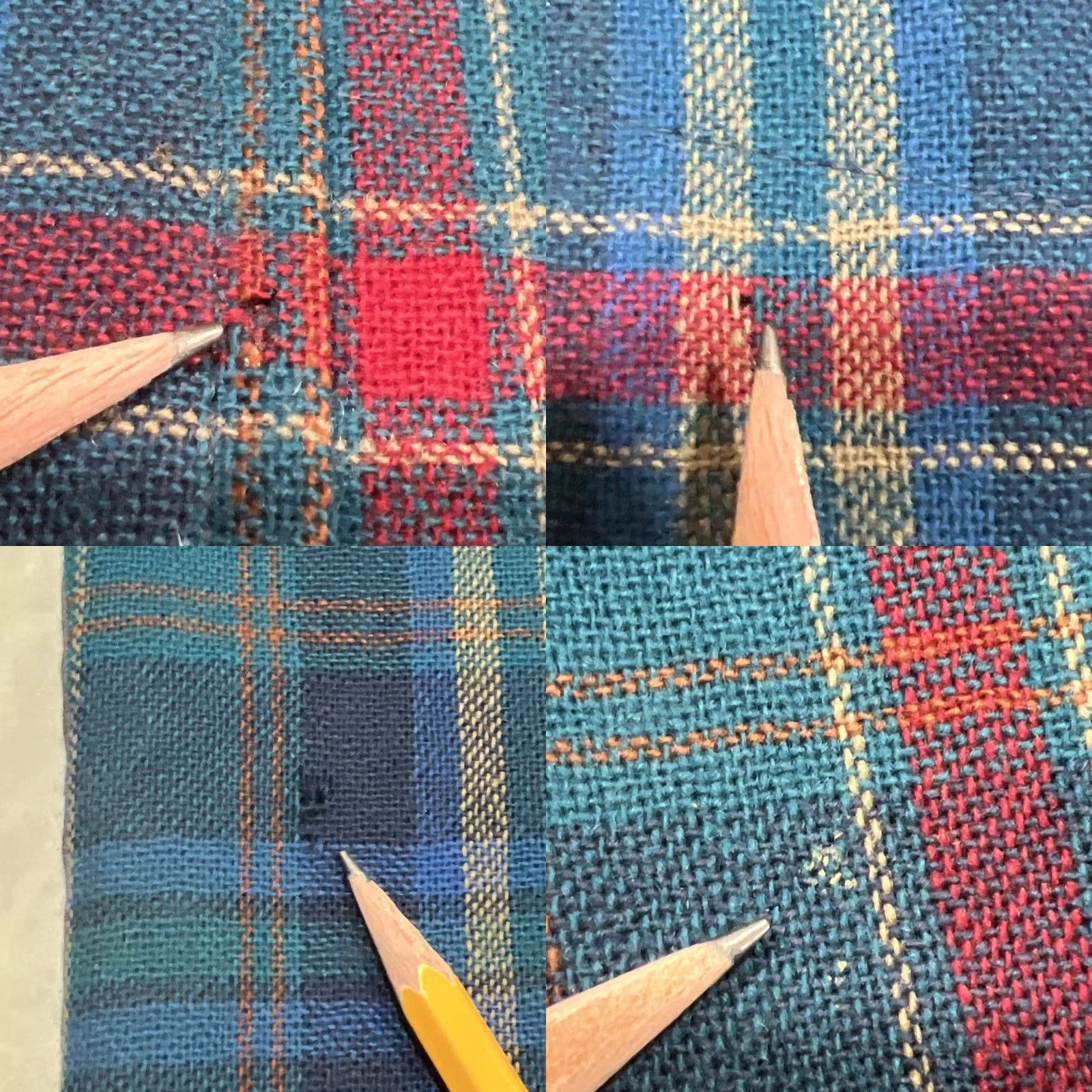 Pendleton Pendleton Wool Shirt Men M Pocket Long Sleeve Plaid Holes Multicolor USA Outdoor Classic Button-Up Size US M / EU 48-50 / 2 - 9 Thumbnail