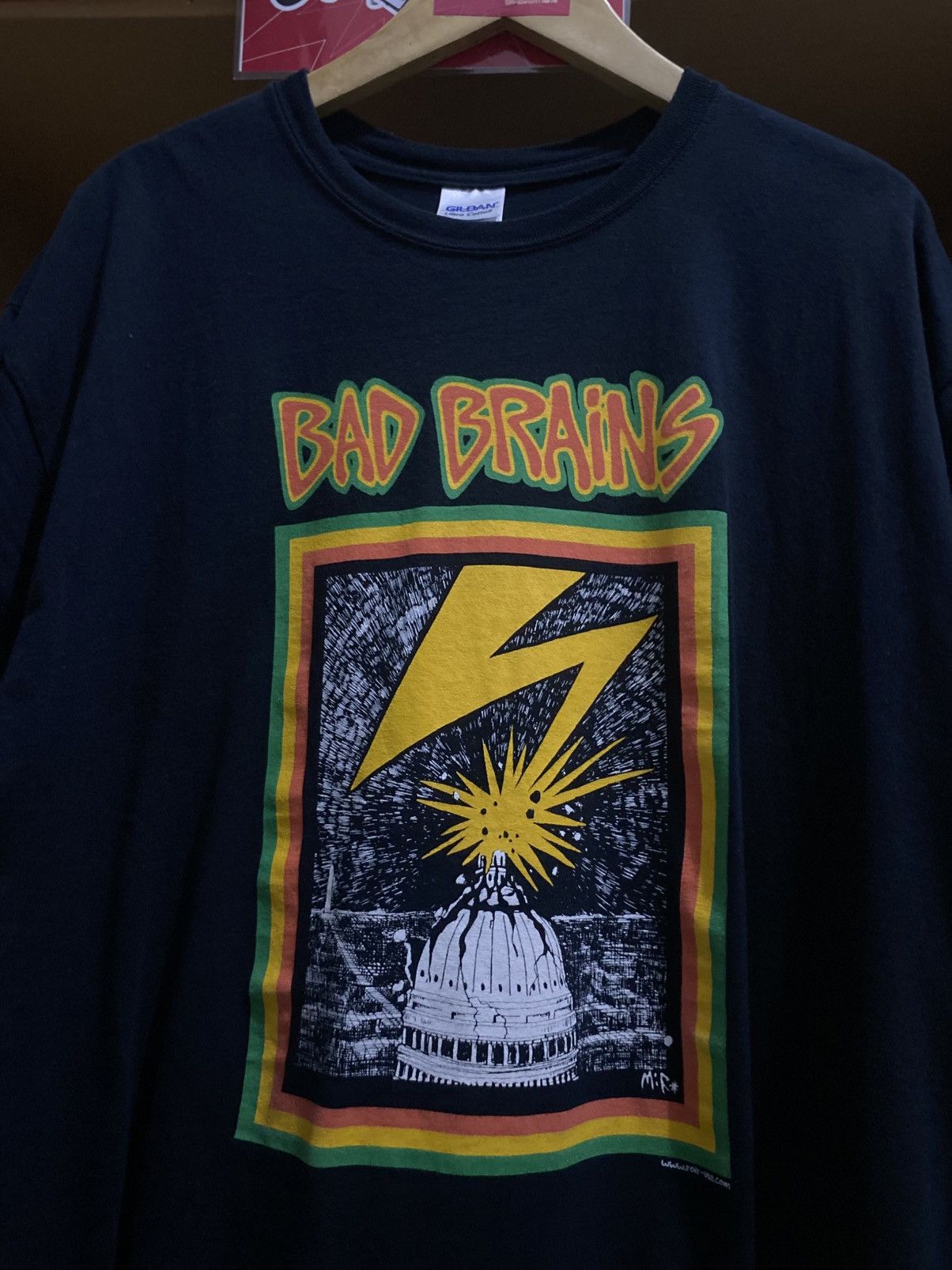 Band Tees × Vintage Bad brains bans tshirt released by roir-usa The Roir Session Size US XL / EU 56 / 4 - 2 Thumbnail