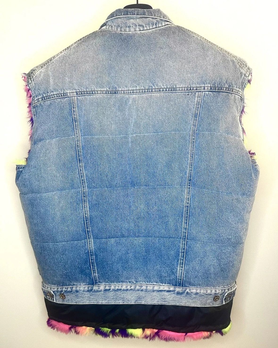 Balenciaga Balenciaga Padded Denim Vest Size US S / EU 44-46 / 1 - 5 Thumbnail