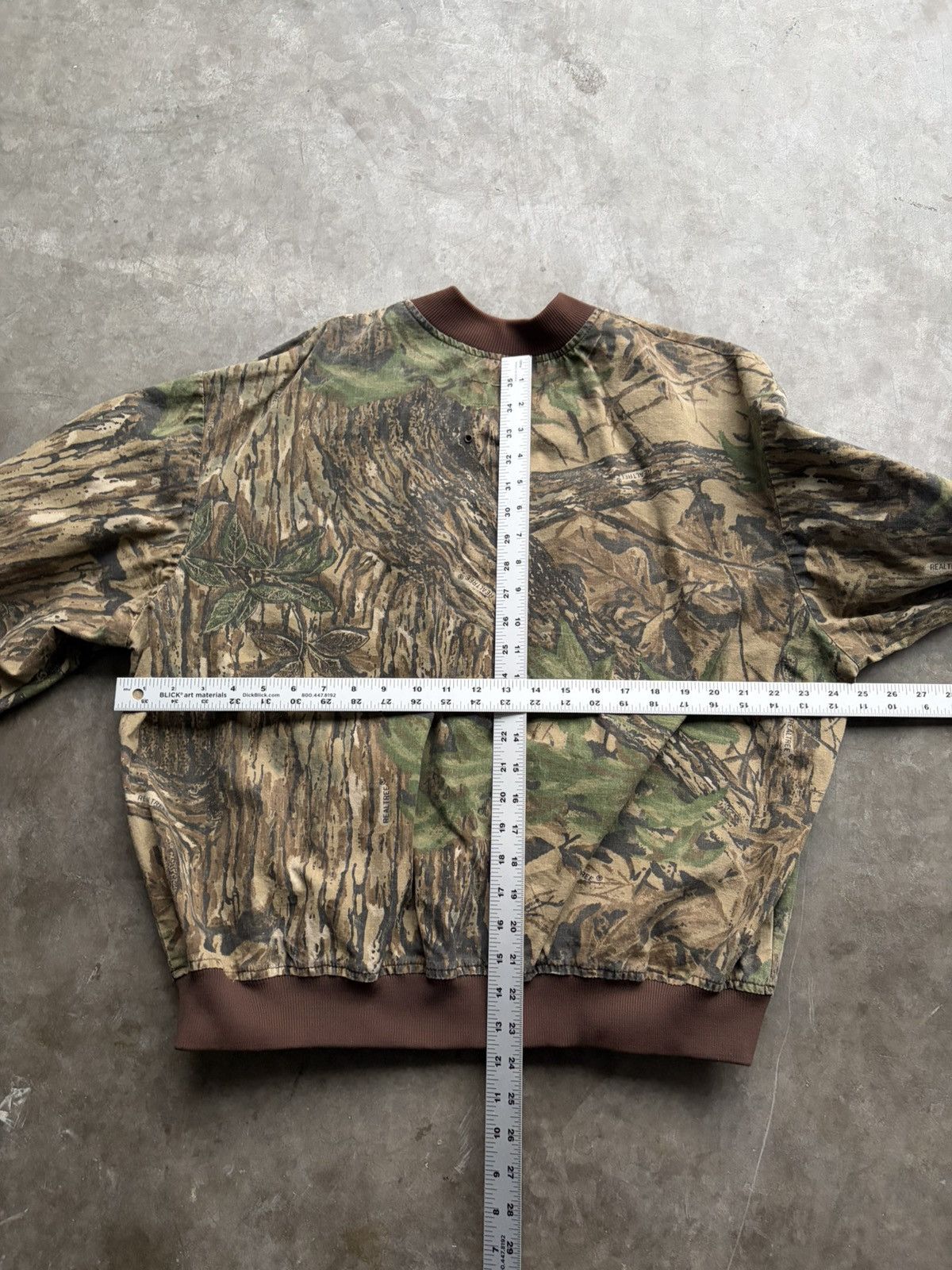 Realtree Vintage 1990’s Realtree Style Camo Bomber Jacket Size US L / EU 52-54 / 3 - 4 Thumbnail