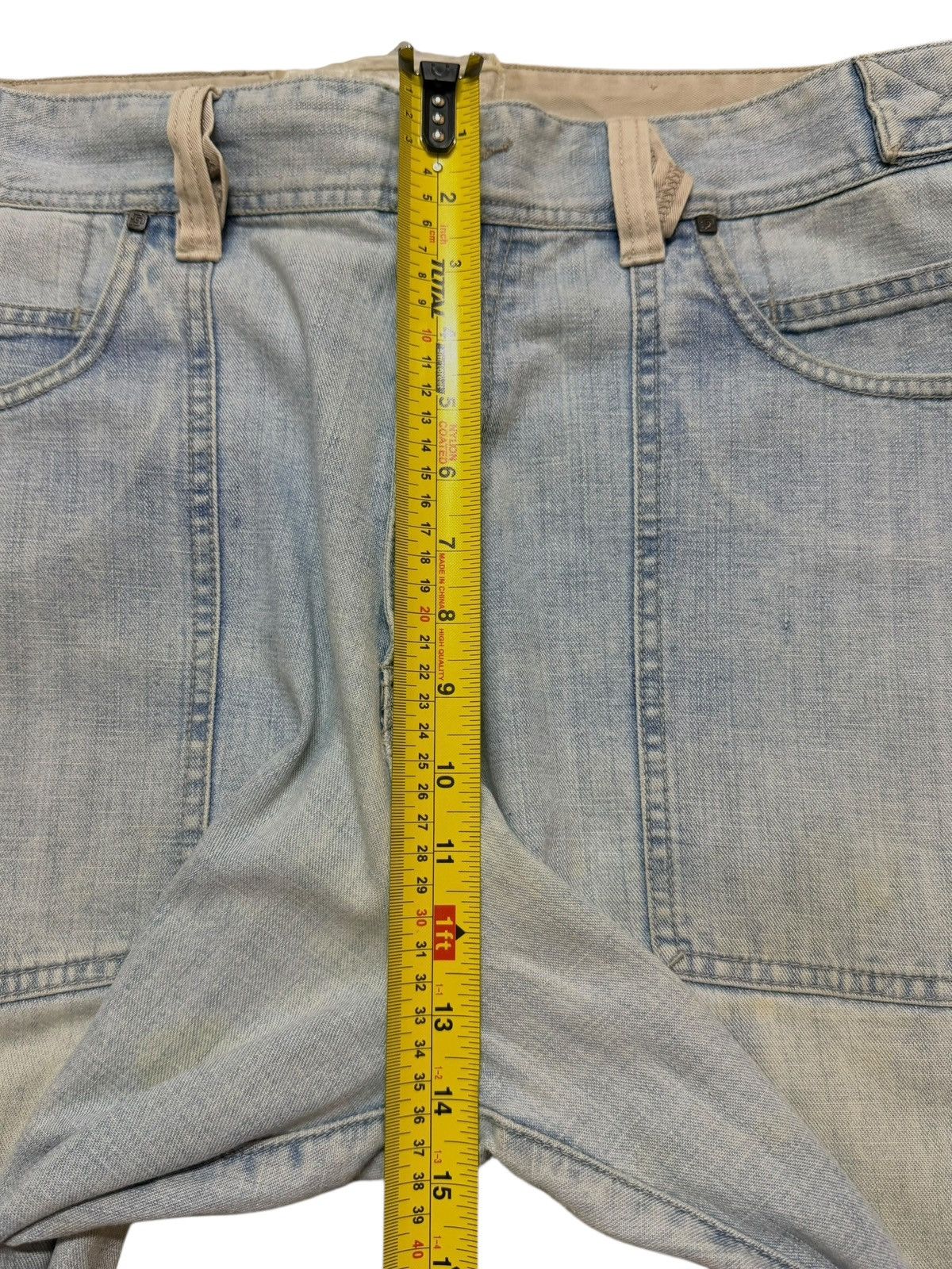 JNCO Vintage Japanese Brand Carpenter Faded Wash Wide Leg Baggy Size US 36 / EU 52 - 13 Thumbnail