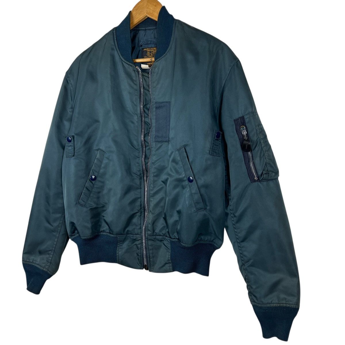 Cooper 🔥 Vintage Ma-1 Us Air Force Cooper Mfg Bomber Jacket Size US L / EU 52-54 / 3 - 4 Thumbnail