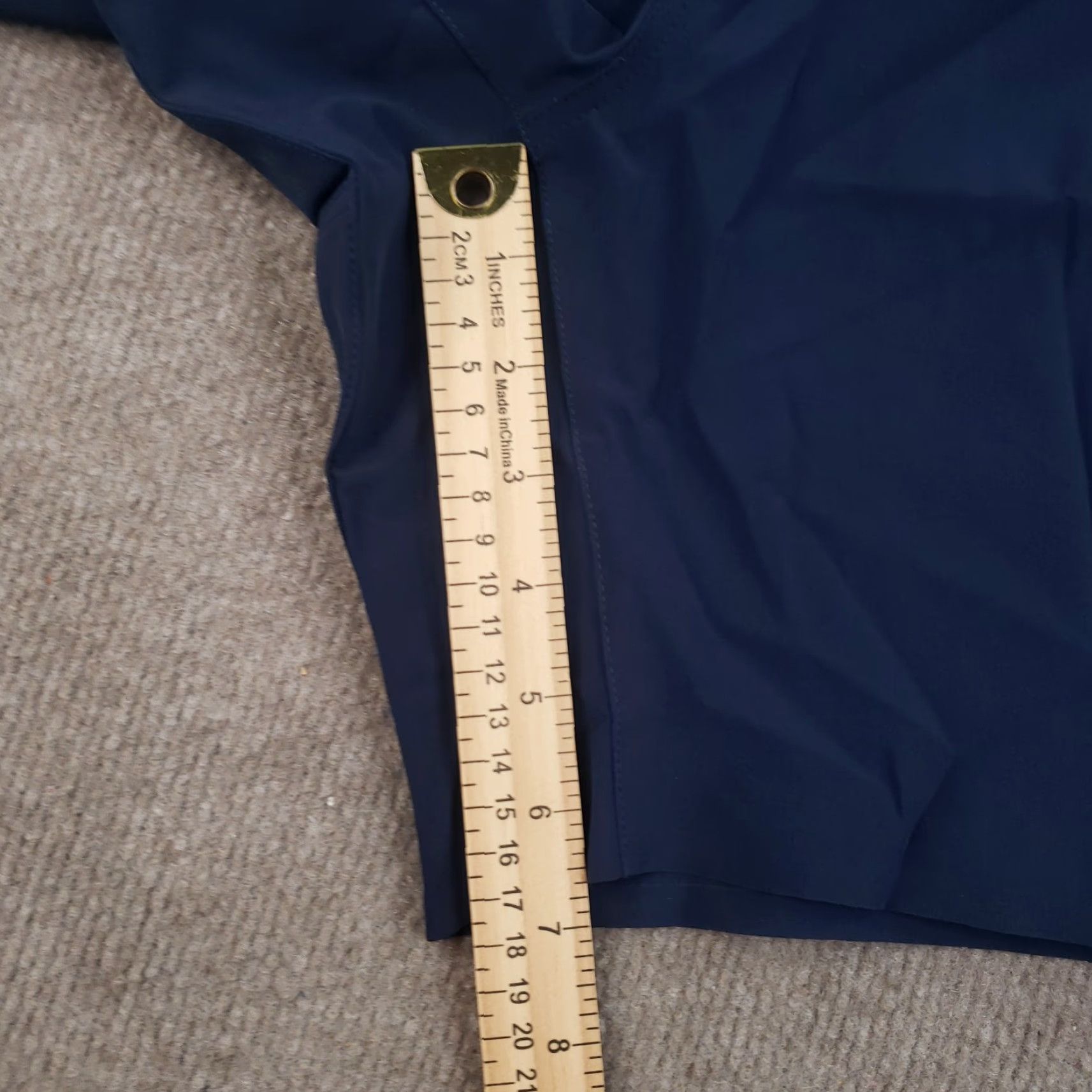 Ten Thousand Ten Thousand Interval Shorts Mens Small Navy 7 inch Inseam Stretch Gym Shirt? Size US 29 - 6 Thumbnail