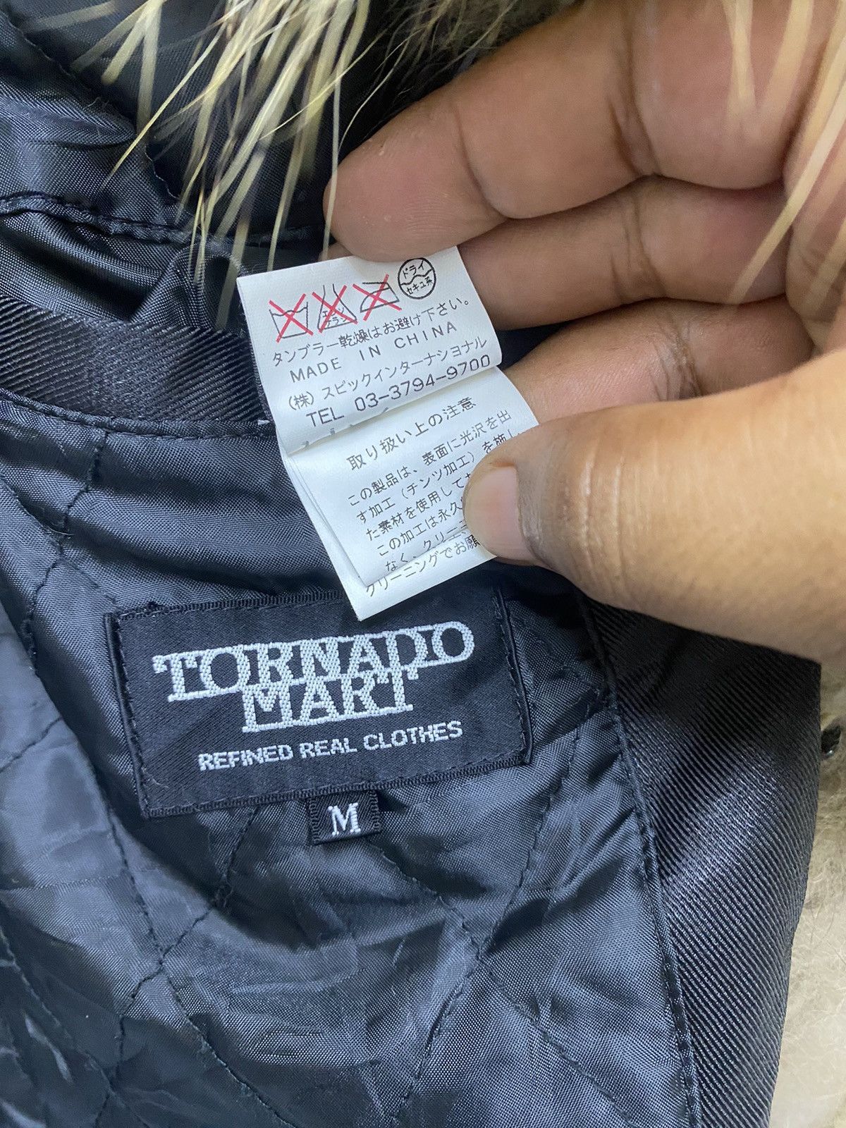 Seditionaries × Tornado Mart (P) ARCHIVE💥TORNADO MART BONDAGE WAXED FUR JACKET Size M / US 6-8 / IT 42-44 - 14 Thumbnail