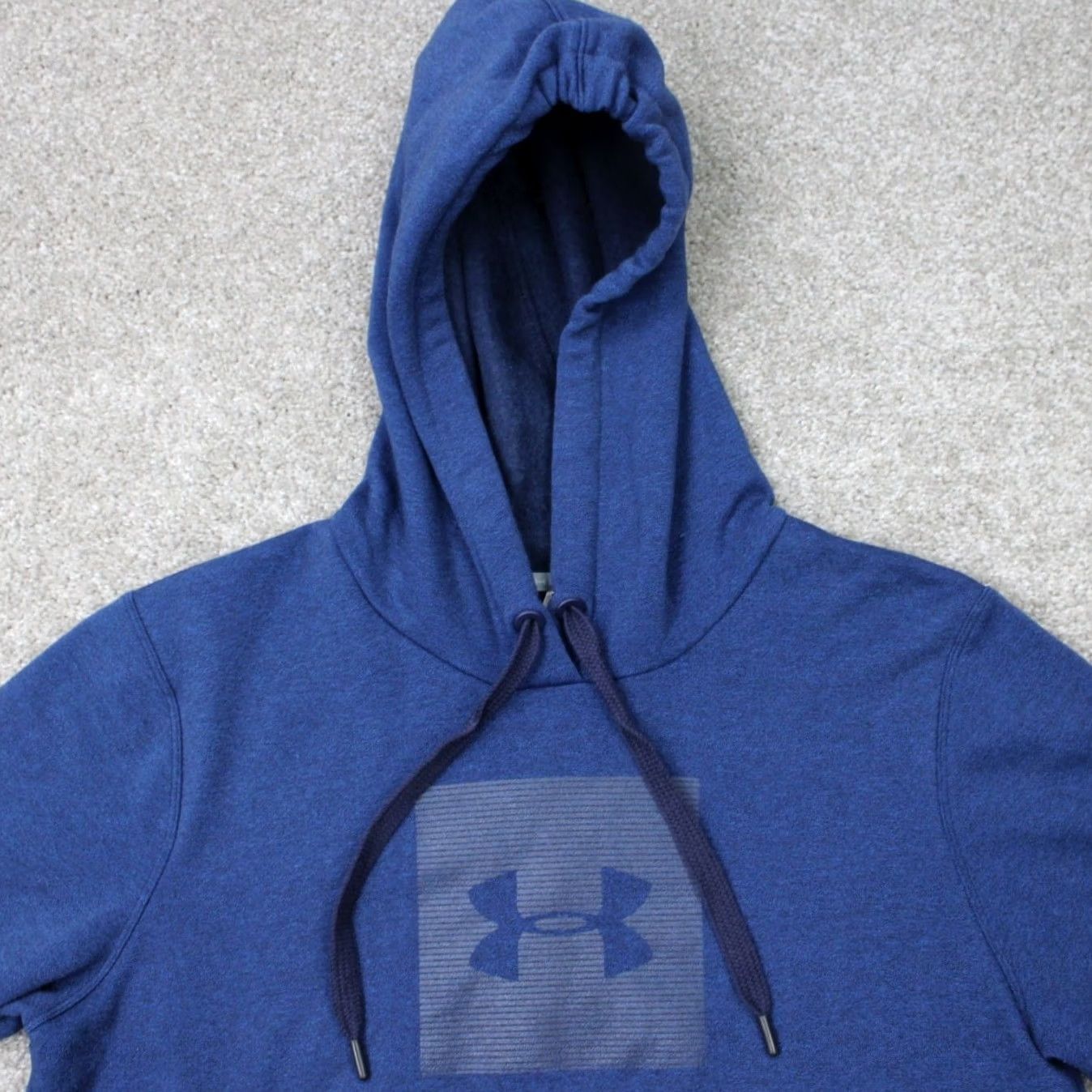 Under Armour Under Armour Hoodie Womens Large Blue UA Threadborne Fleece Hooded Sweatshirt Size L / US 10 / IT 46 - 5 Thumbnail