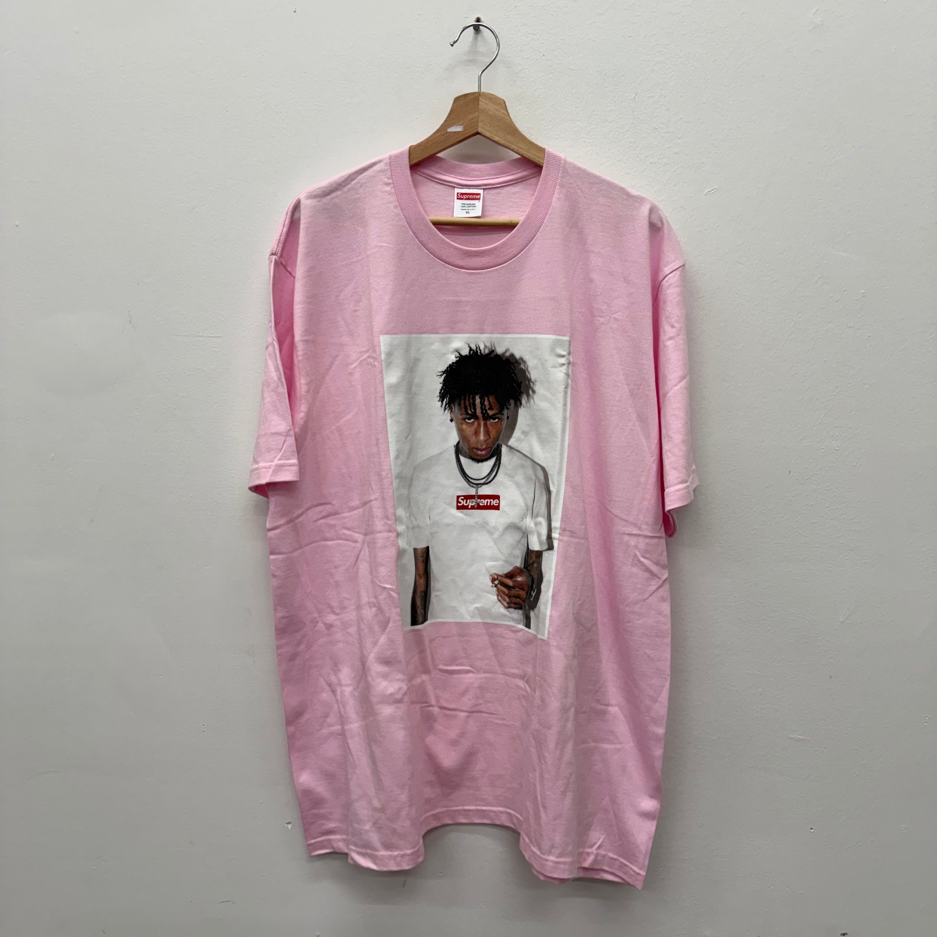 Supreme Supreme NBA Youngboy T-Shirt Pink Photo Tee - Size XL Size US XL / EU 56 / 4 - 1 Thumbnail