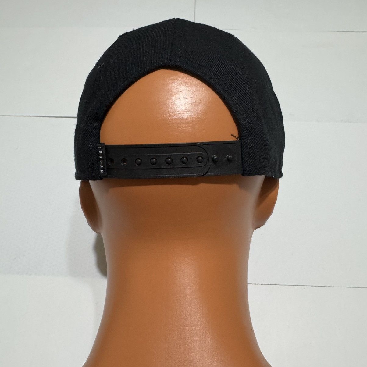 Jordan Brand Air Jordan Jumpman Snapback Hat Solid Black Adjustable Cap Size 40 - 3 Thumbnail