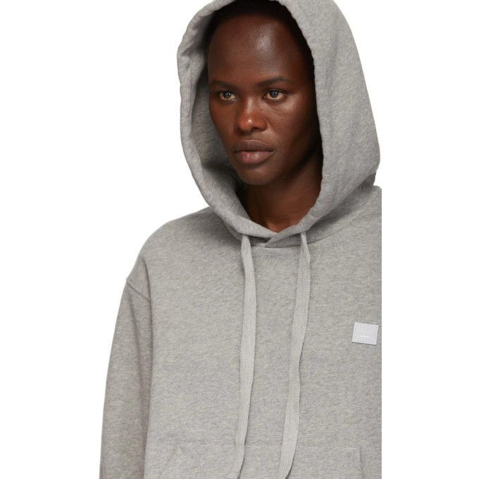 Acne Studios o1y0824 Hoodie Sweatshirt in Light Grey Size US M / EU 48-50 / 2 - 4 Thumbnail