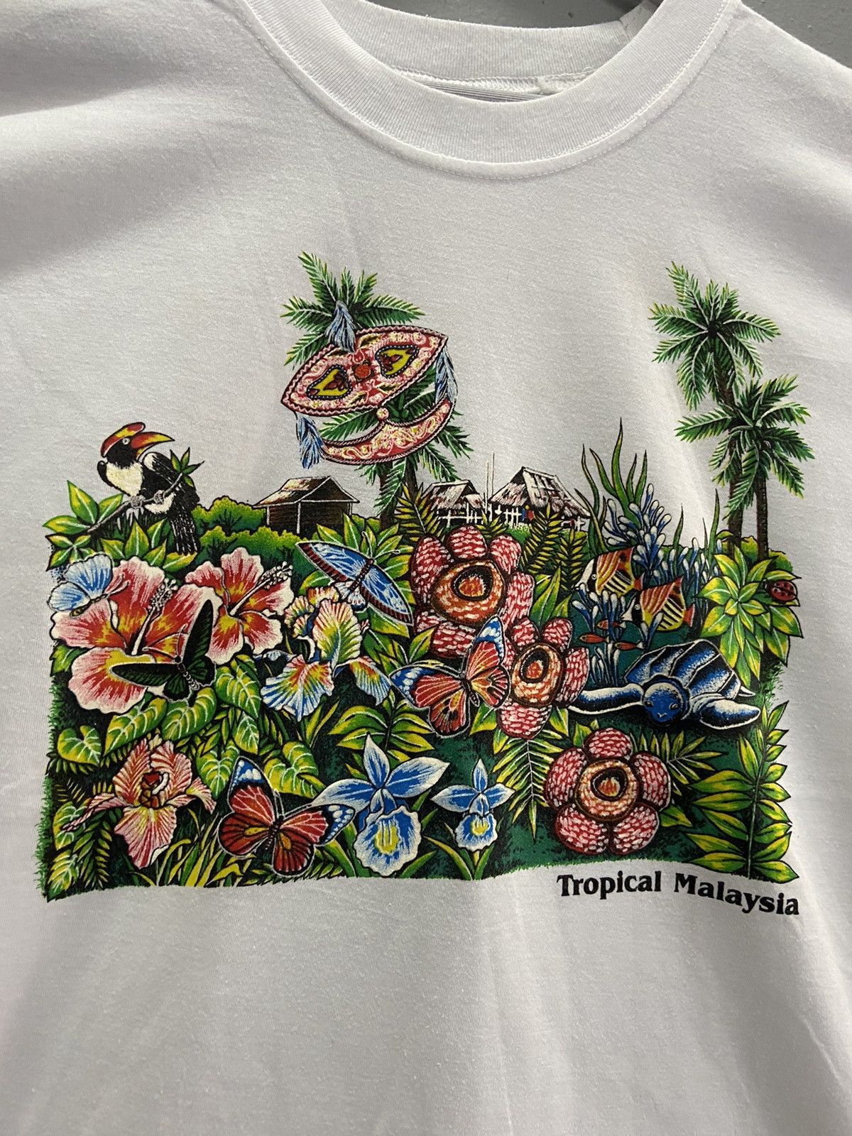 Other VINTAGE TROPICAL MALAYSIA VACATION TEE SHIRT Size US L / EU 52-54 / 3 - 4 Thumbnail