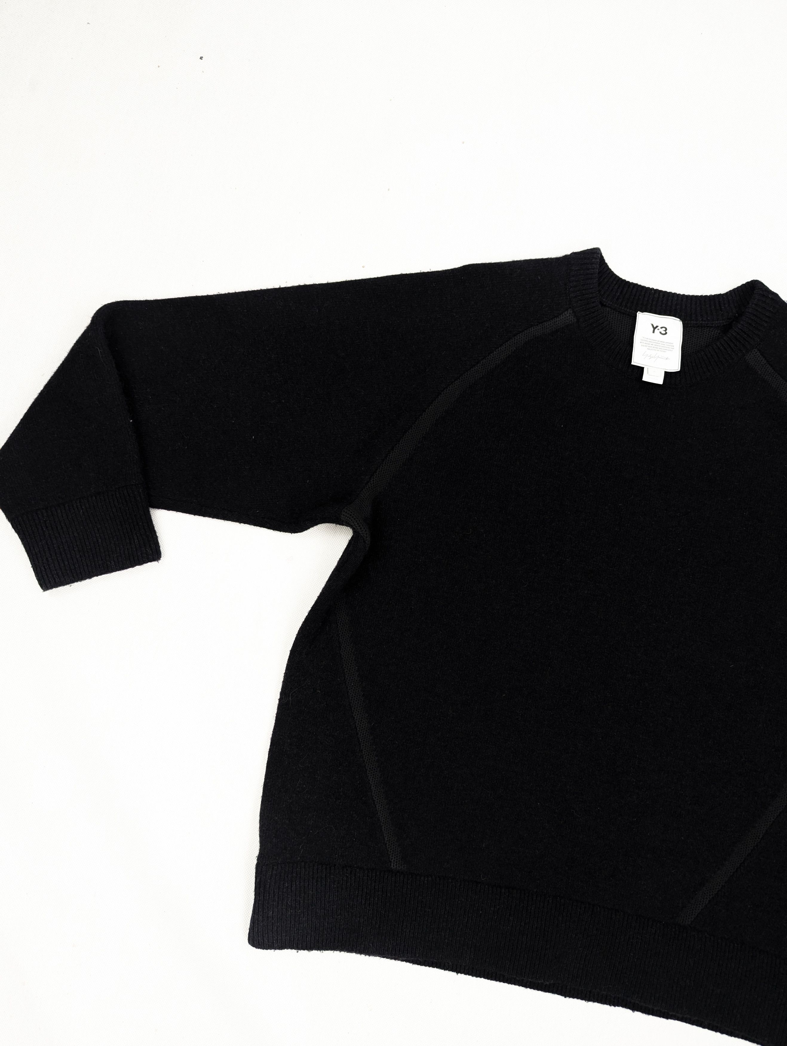 Y-3 Y-3 Yohji Yamamoto sweater knitwear crewneck wool XL Size US XL / EU 56 / 4 - 5 Thumbnail