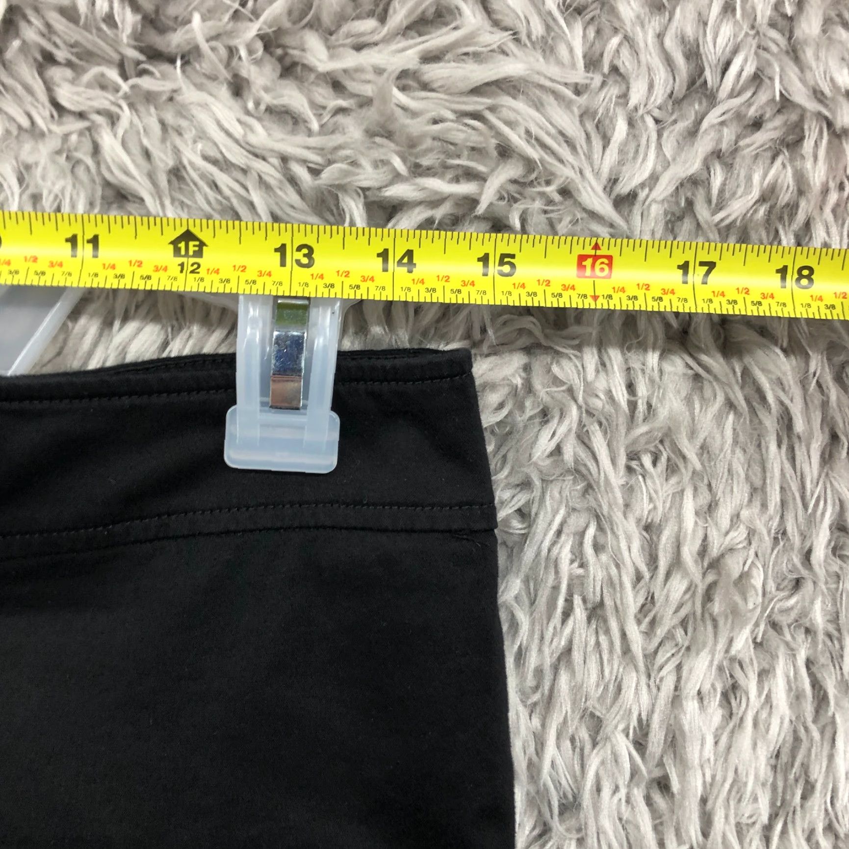 Jones New York Jones New York Wide Leg Capri Pants 8P Petite Womens Black Capris Pants Wool? Polyester? Size 30" / US 8 / IT 44 - 2 Thumbnail