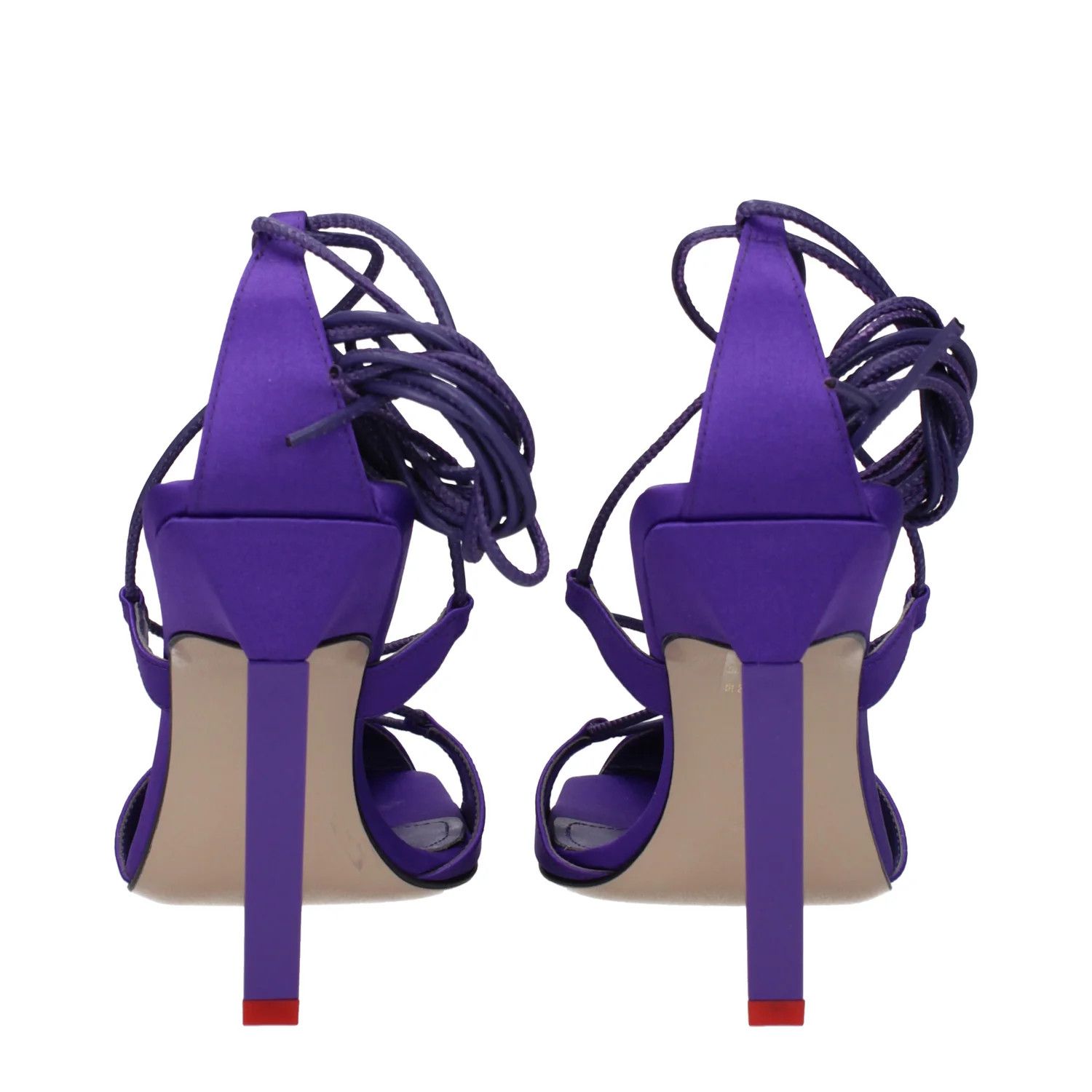 The Attico ob1o1e1224 Fabric Sandals in Violet Size US 9.5 / IT 39.5 - 5 Thumbnail