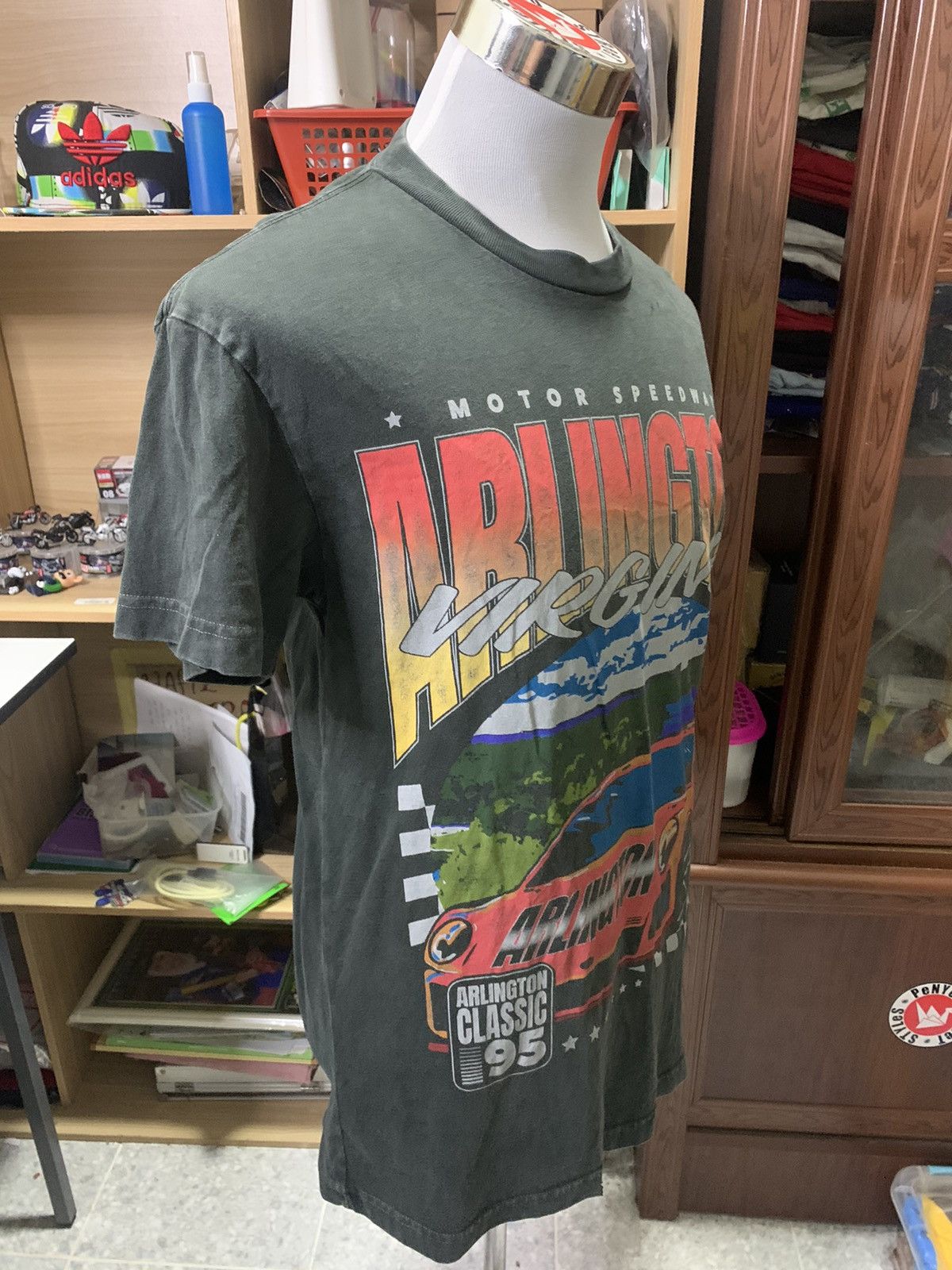 NASCAR Arlington Motor Speedway T-shirt Distressed Size US M / EU 48-50 / 2 - 4 Thumbnail