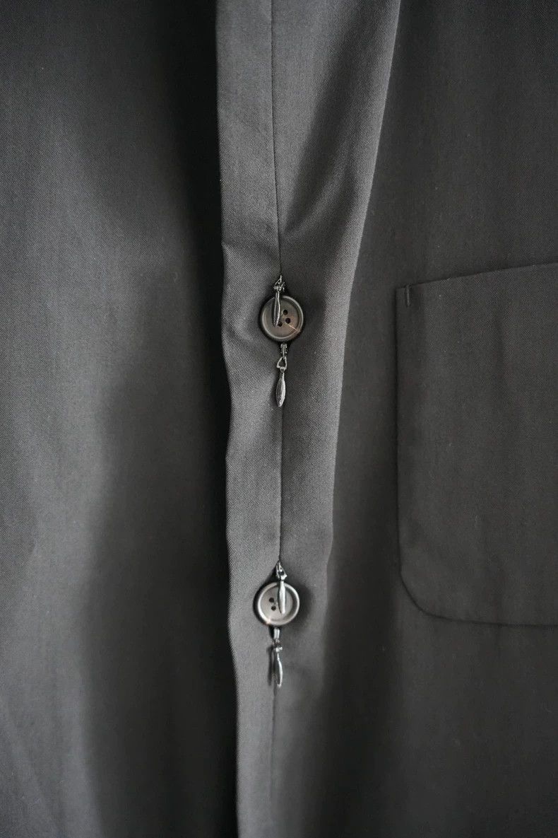 Yohji Yamamoto Yohji Yamamoto size 2 01ss water drop zipper suit 2501-Next Size 38R - 5 Thumbnail