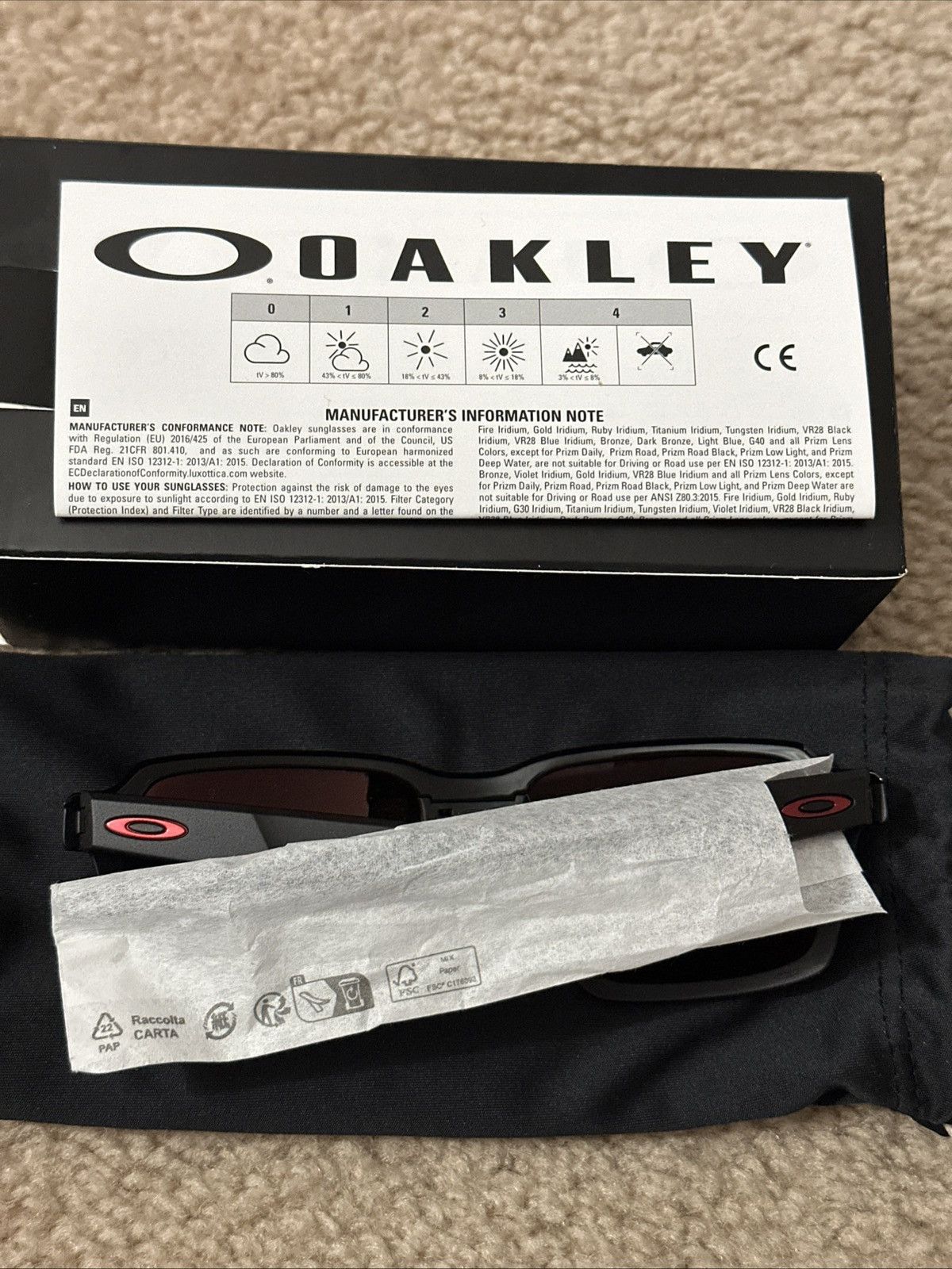 Oakley Oakley Parlay 0004143 Size ONE SIZE - 6 Thumbnail