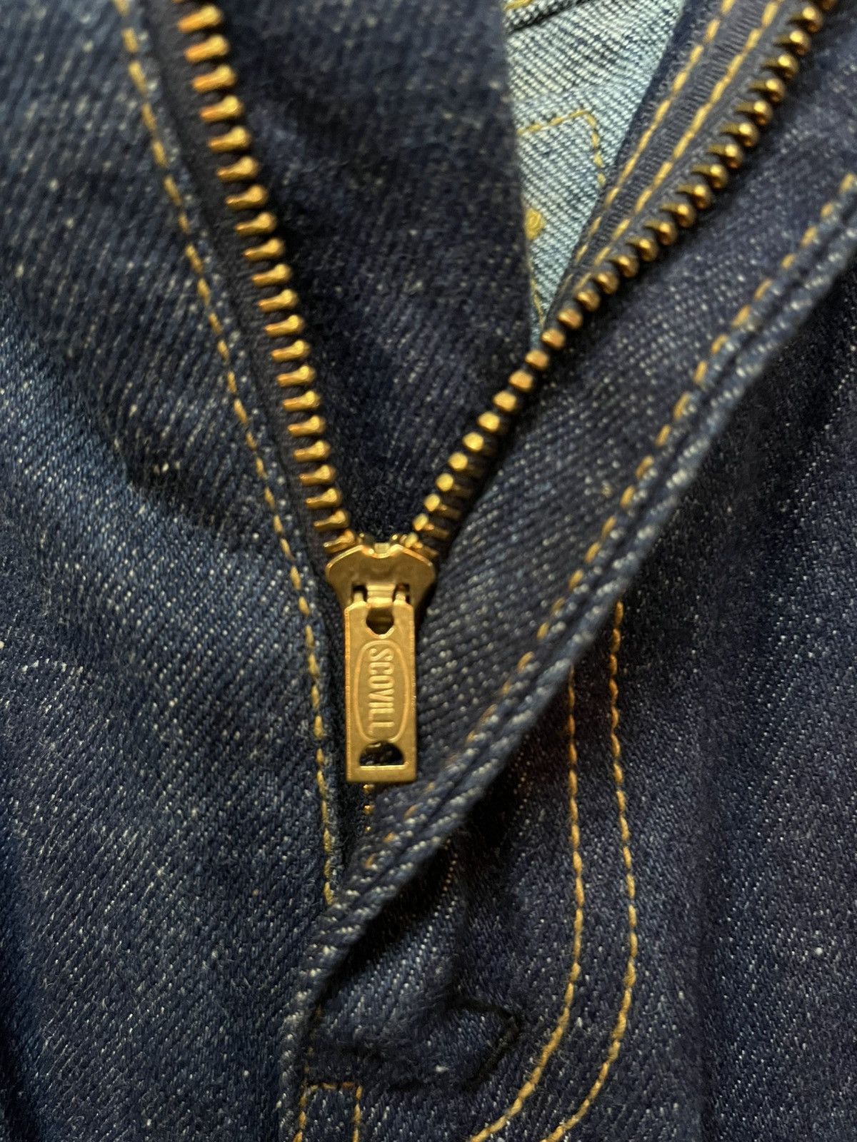 Japanese Brand × Vintage Big Stone Boot Cut Denim Pants Size US 31 - 5 Thumbnail