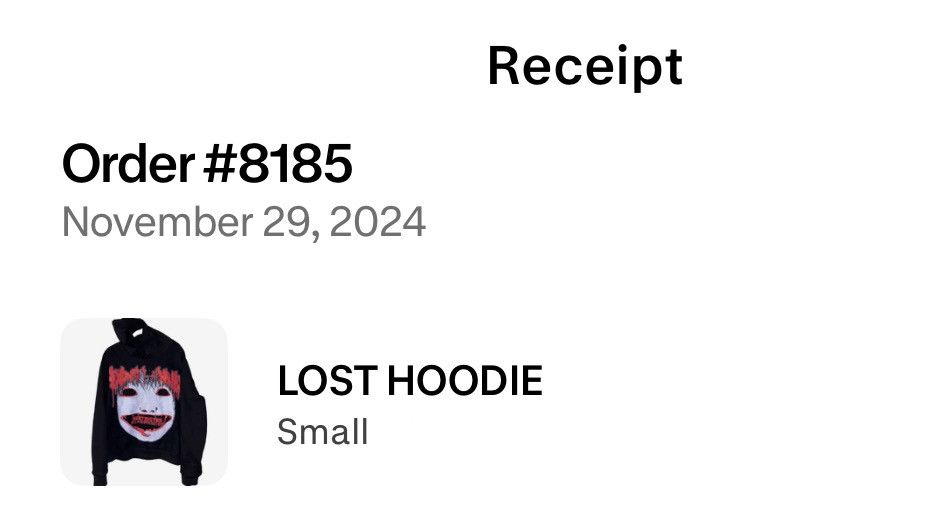 Droland Miller Droland Miller Lost Hoodie Size US S / EU 44-46 / 1 - 4 Thumbnail