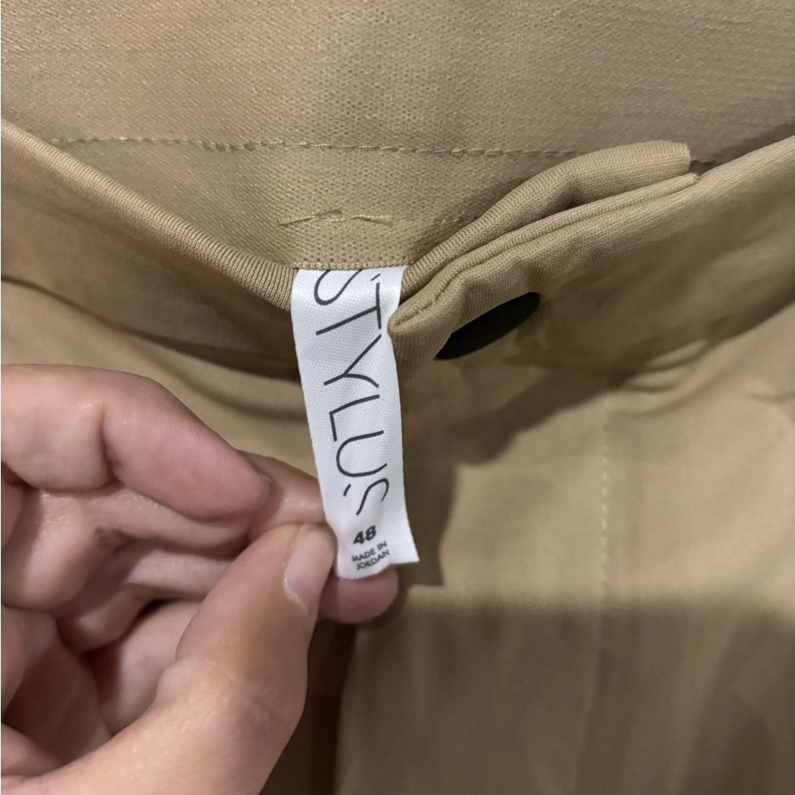 Other Stylus Mens Tan Golf Shorts Size US 44 / EU 60 - 4 Thumbnail