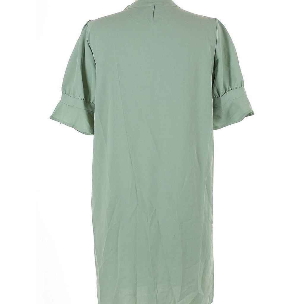 The Unbranded Brand Chic Sage Midi Dress Size L / US 10 / IT 46 - 3 Thumbnail