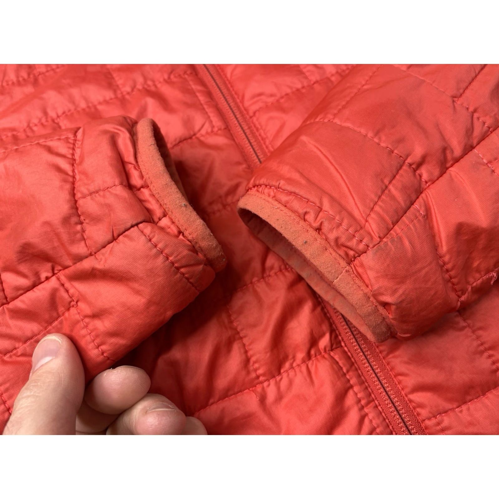 Patagonia Patagonia Nano Puff Jacket Puffer Women's Small Full Zip Quilted Red/Pink Size S / US 4 / IT 40 - 6 Thumbnail