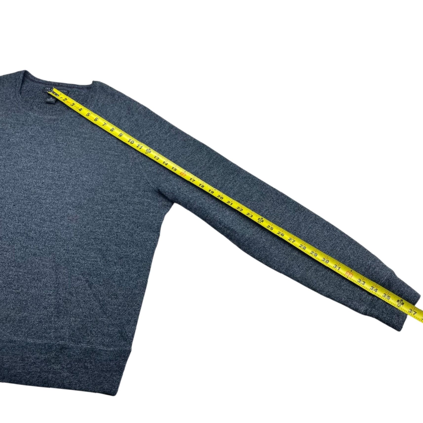 Bloomingdale's Bloomingdales Men's Pullover Sweater XL Crew Neck Gray 100% Merino Wool Knit Shirt Coat? Size US XL / EU 56 / 4 - 5 Thumbnail