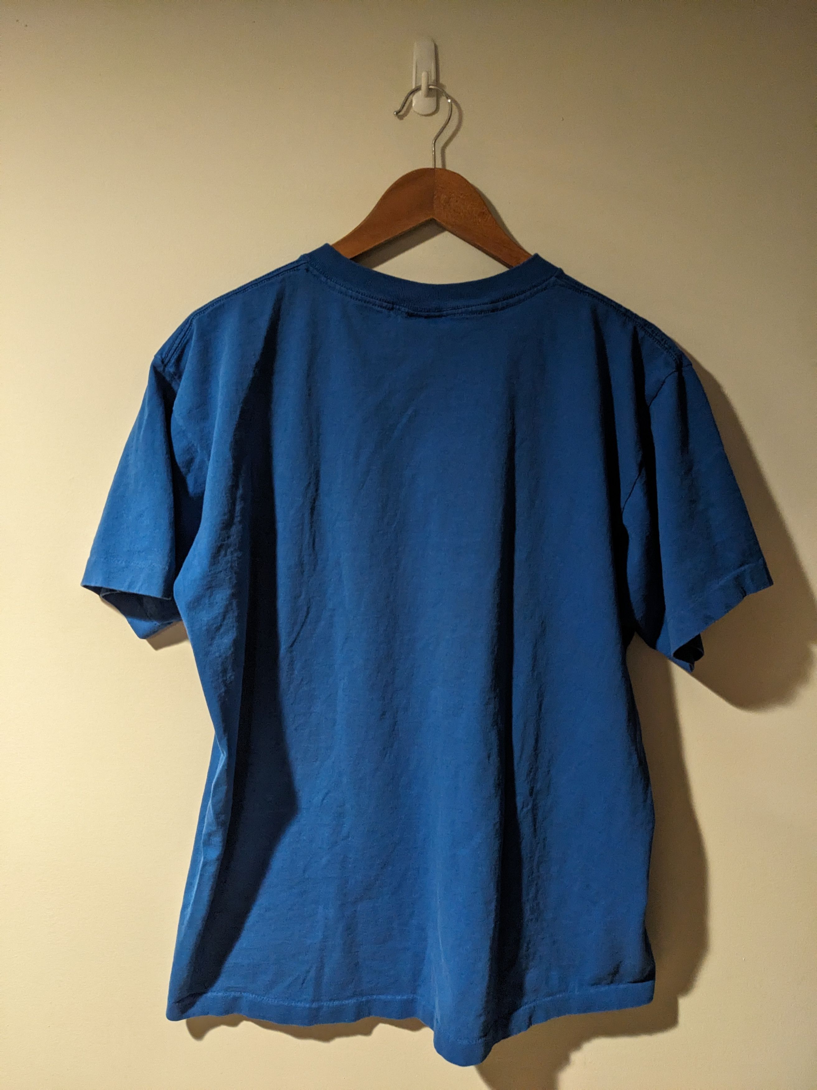 NFL × Nutmeg × Vintage Vintage 1993 New York Giants NFL Football Nutmeg T-Shirt Size US L / EU 52-54 / 3 - 14 Thumbnail