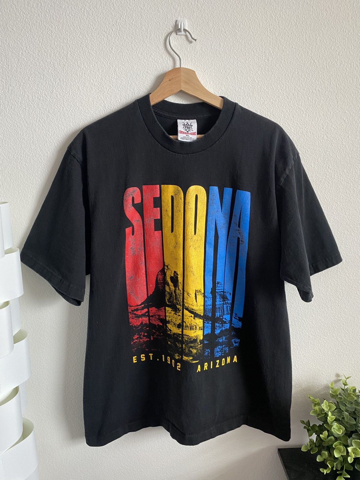 Vintage 00s Sedona Arizona Mountain Tee Size US XL / EU 56 / 4 - 1 Thumbnail
