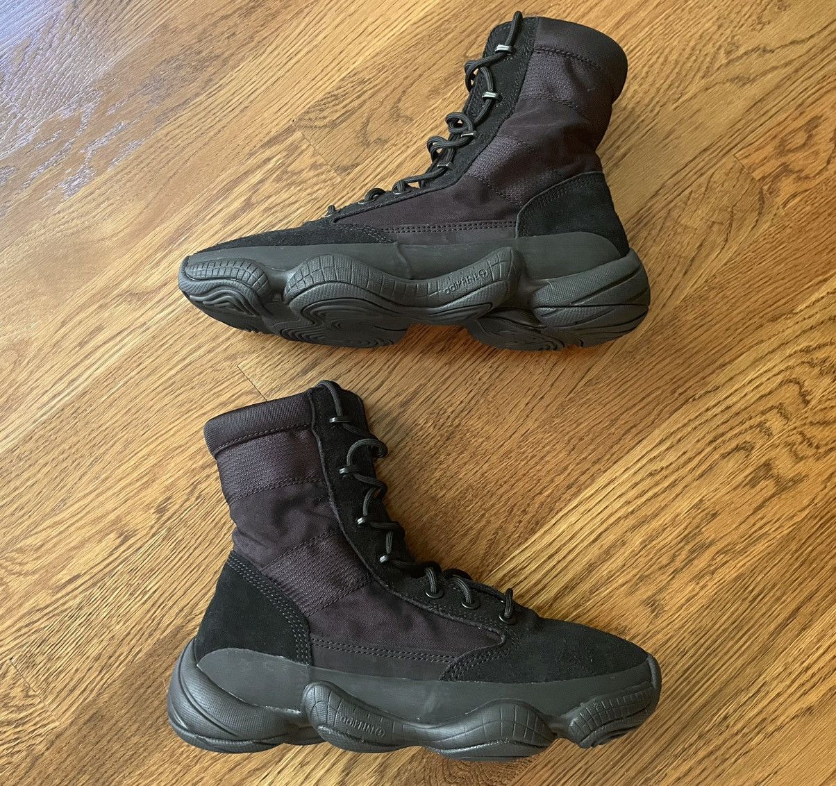 Adidas × Kanye West 8 Yeezy 500 High Utility Black Boots Tactical Boot Military Size US 8 / EU 41 - 2 Thumbnail