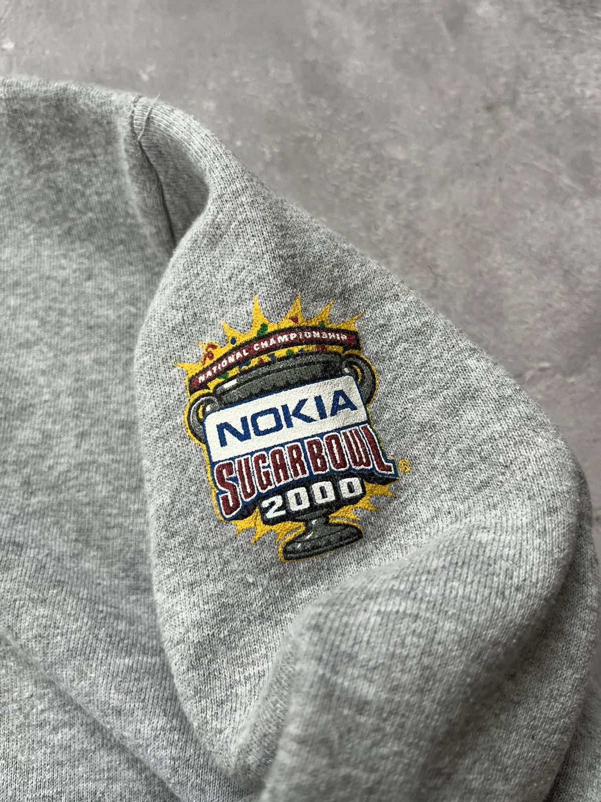Nike Vintage 2000 Nokia Sugar Bowl National Champions SweatShirt Size US L / EU 52-54 / 3 - 3 Thumbnail