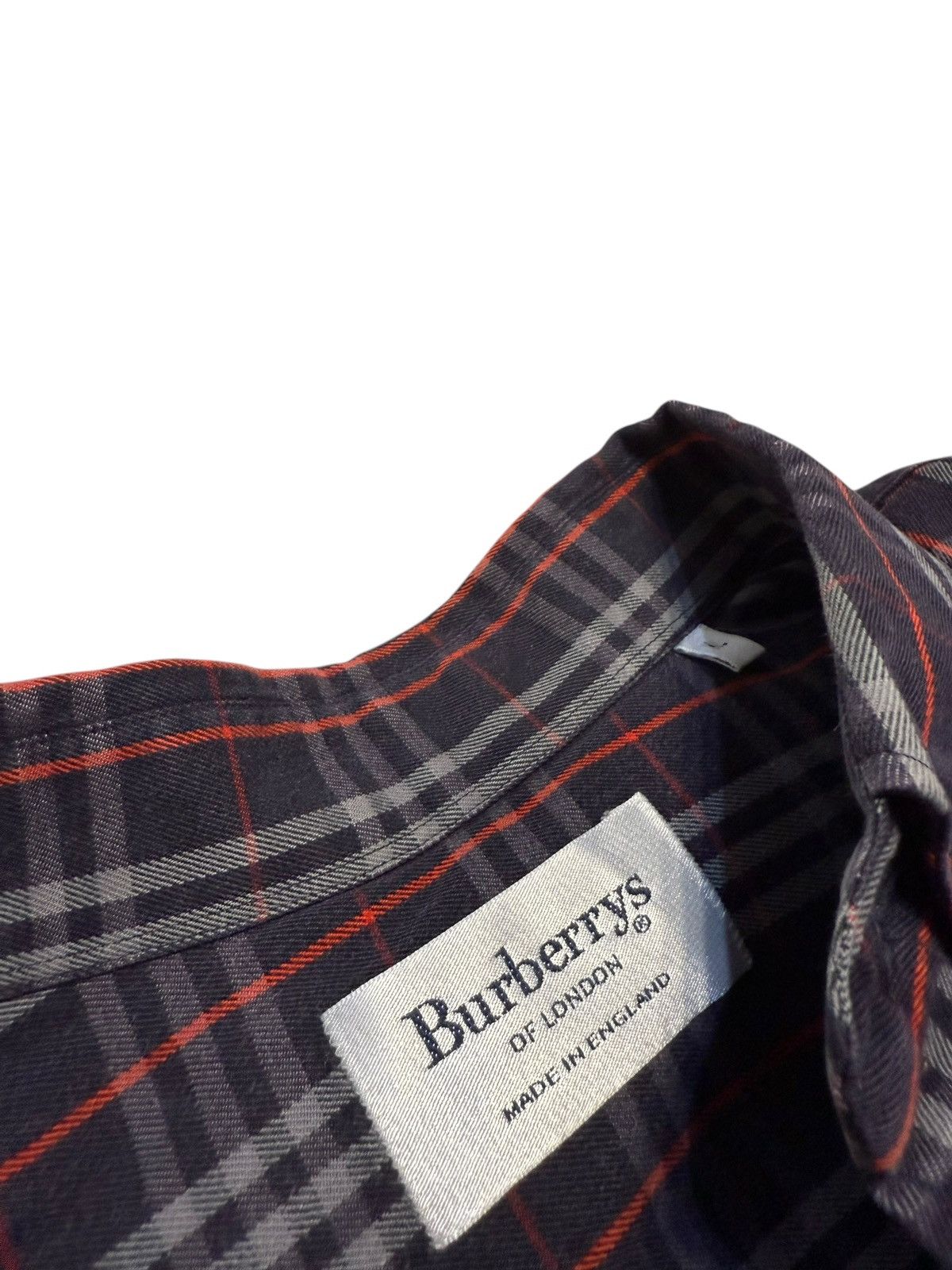 Burberry Vintage Burberrys Nova Check Shirt Size US L / EU 52-54 / 3 - 2 Thumbnail