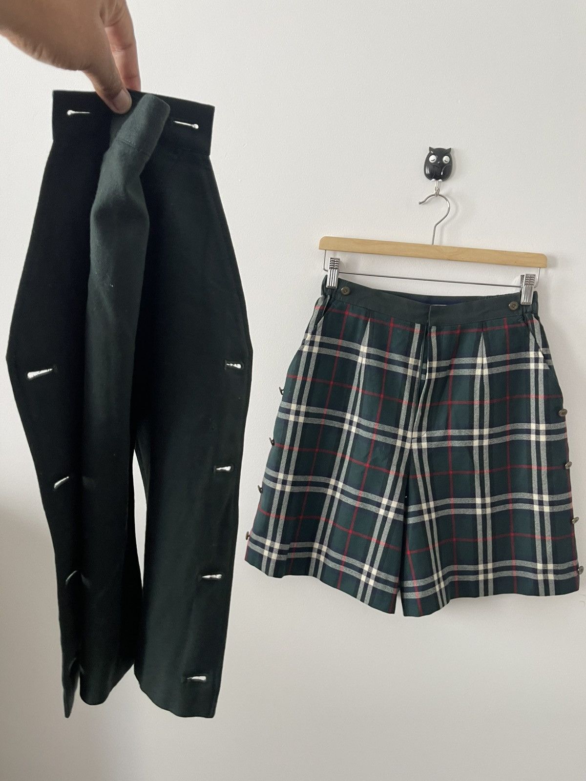 Burberry Prorsum Rare Vintage BURBERRYS 2 Ways Short Pant Skirt Size 28" / US 6 / IT 42 - 5 Thumbnail