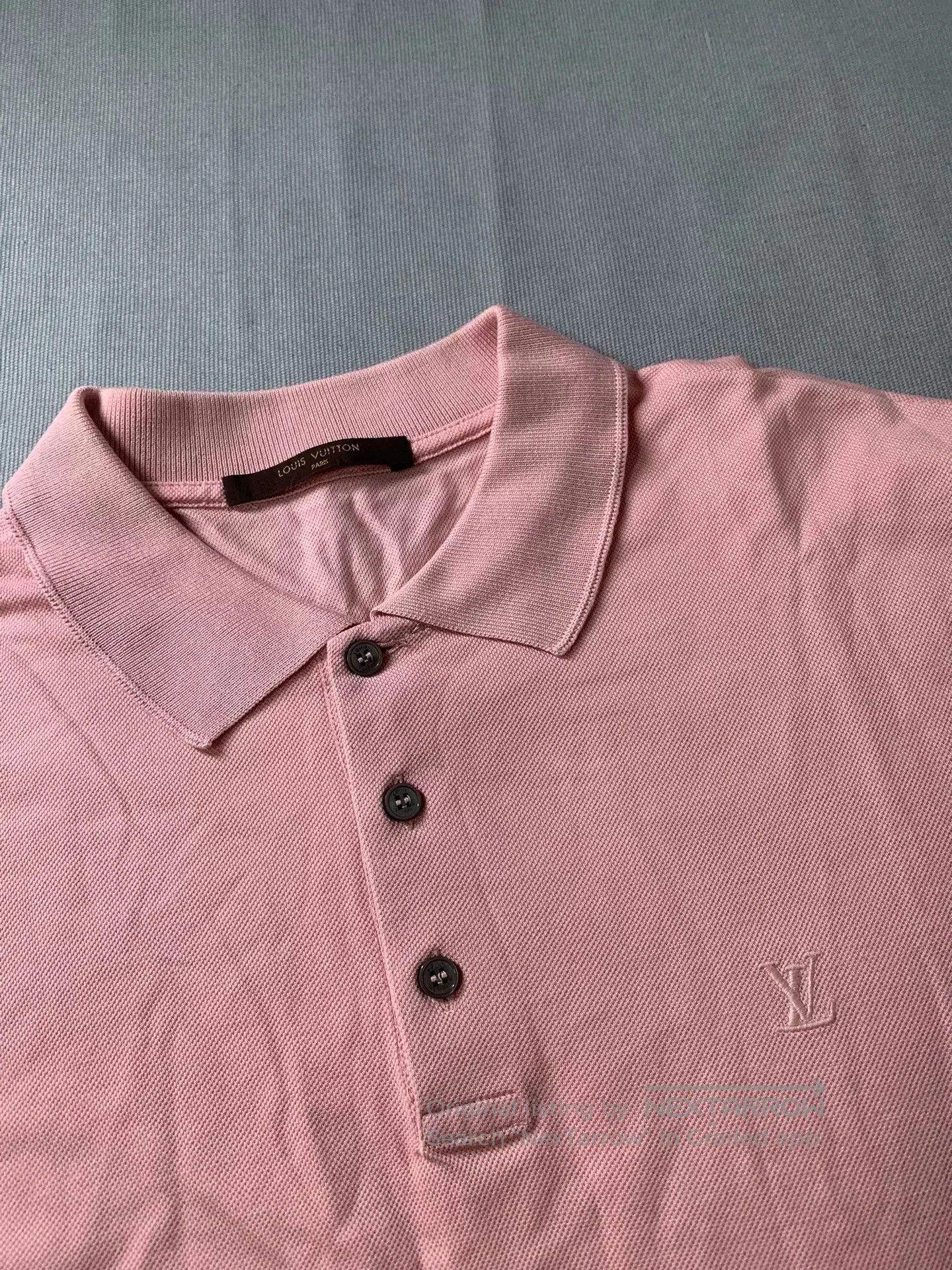 Louis Vuitton Louis Vuitton Embroidered Polo Shirt. Size US XL / EU 56 / 4 - 2 Thumbnail