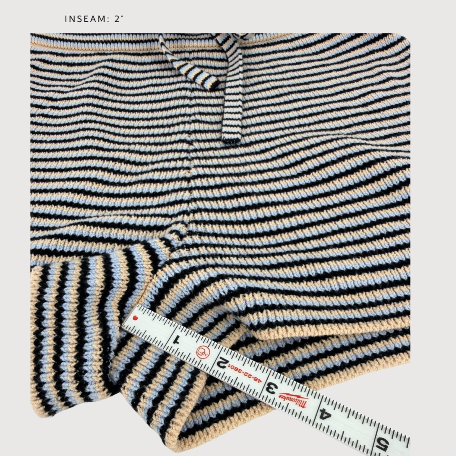 Alchemist A.L.C. Billie Sweater Knit Shorts M Size 32" / US 10 / IT 46 - 7 Thumbnail