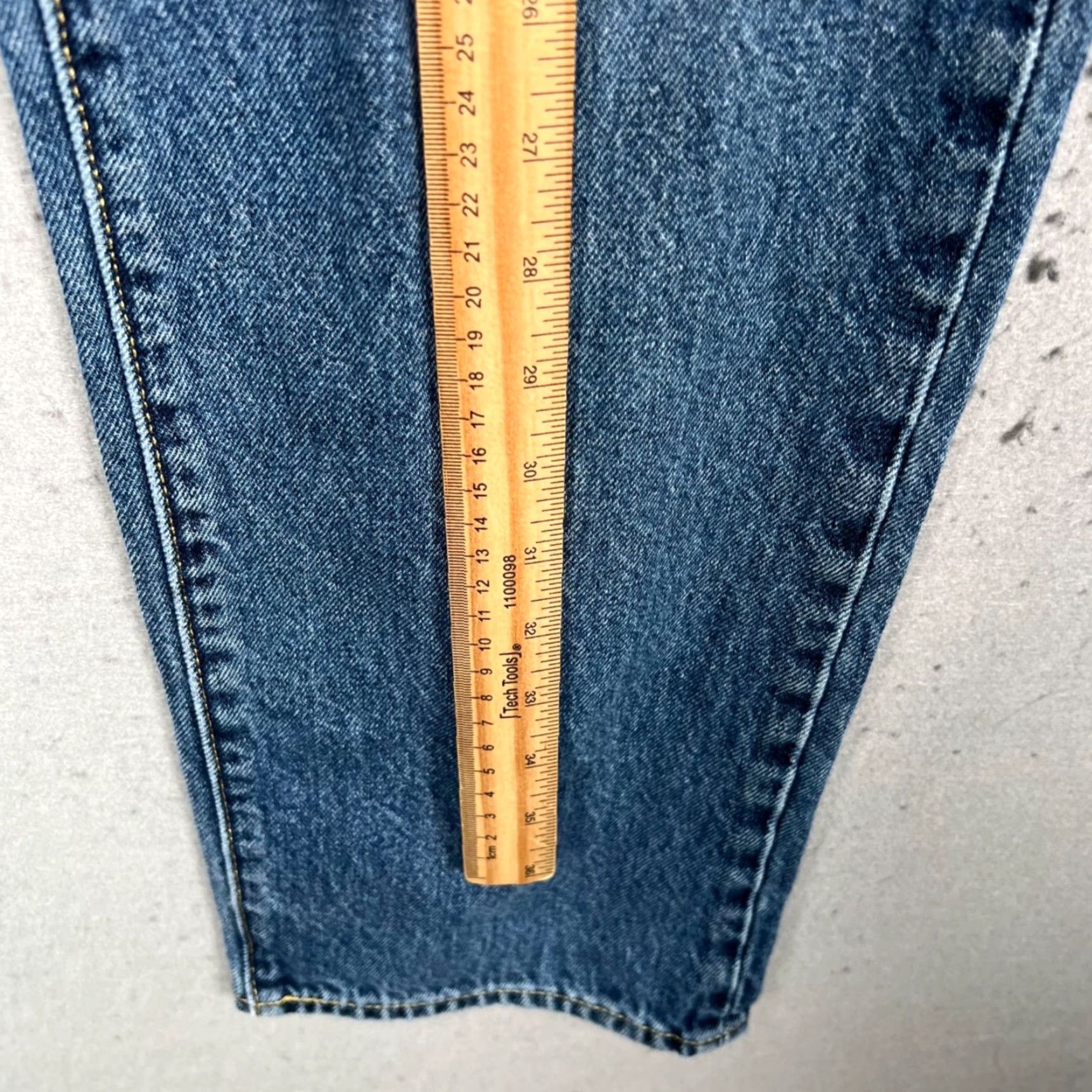 Levi's Levi's 551Z Jeans Mens 31 x 30 Straight Blue Denim Cotton Hemp Blend Denim 5-Pocket Regular Adult Mens Jeans Size US 31 - 7 Thumbnail