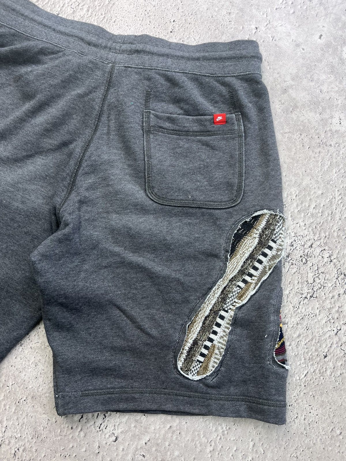 Coogi × Nike Vintage Y2K REWORKED NIKE X COOGI sweater SHORTS HYPE 90s Size US 32 / EU 48 - 8 Thumbnail