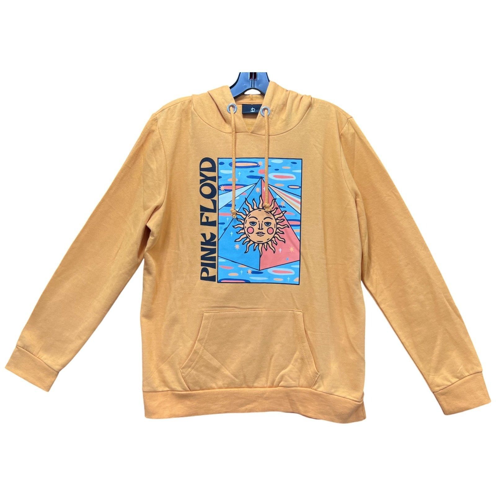 Pink Floyd Pink Floyd - Men's Long Sleeve Hooded Sweatshirt - Yellow - Size US M / EU 48-50 / 2 - 1 Thumbnail