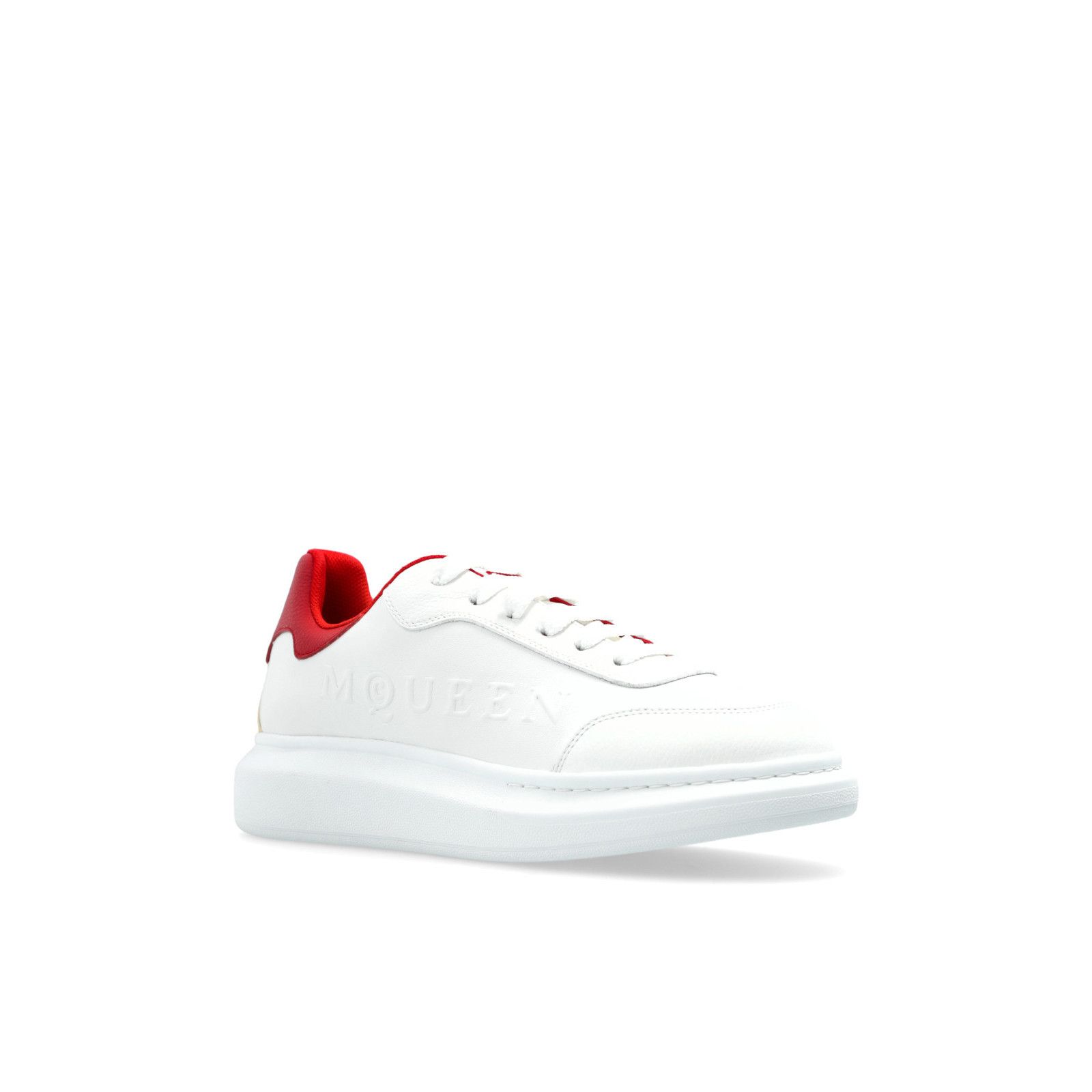 Alexander McQueen ALEXANDER MCQUEEN Oversized Retro White/Red Sneakers New & A Size US 12 / EU 45 - 5 Thumbnail