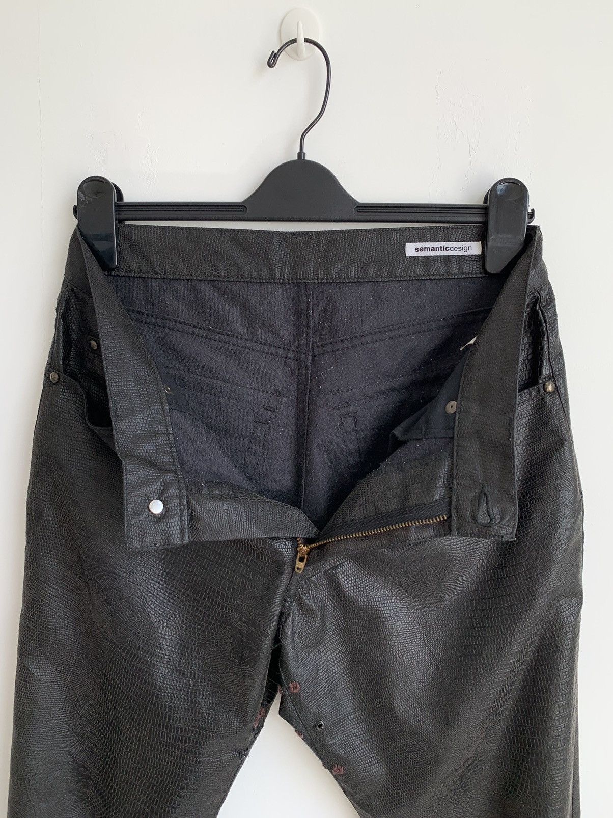 Japanese Brand 2000s Semantic Design Boot Cut Pant Size US 31 - 14 Thumbnail