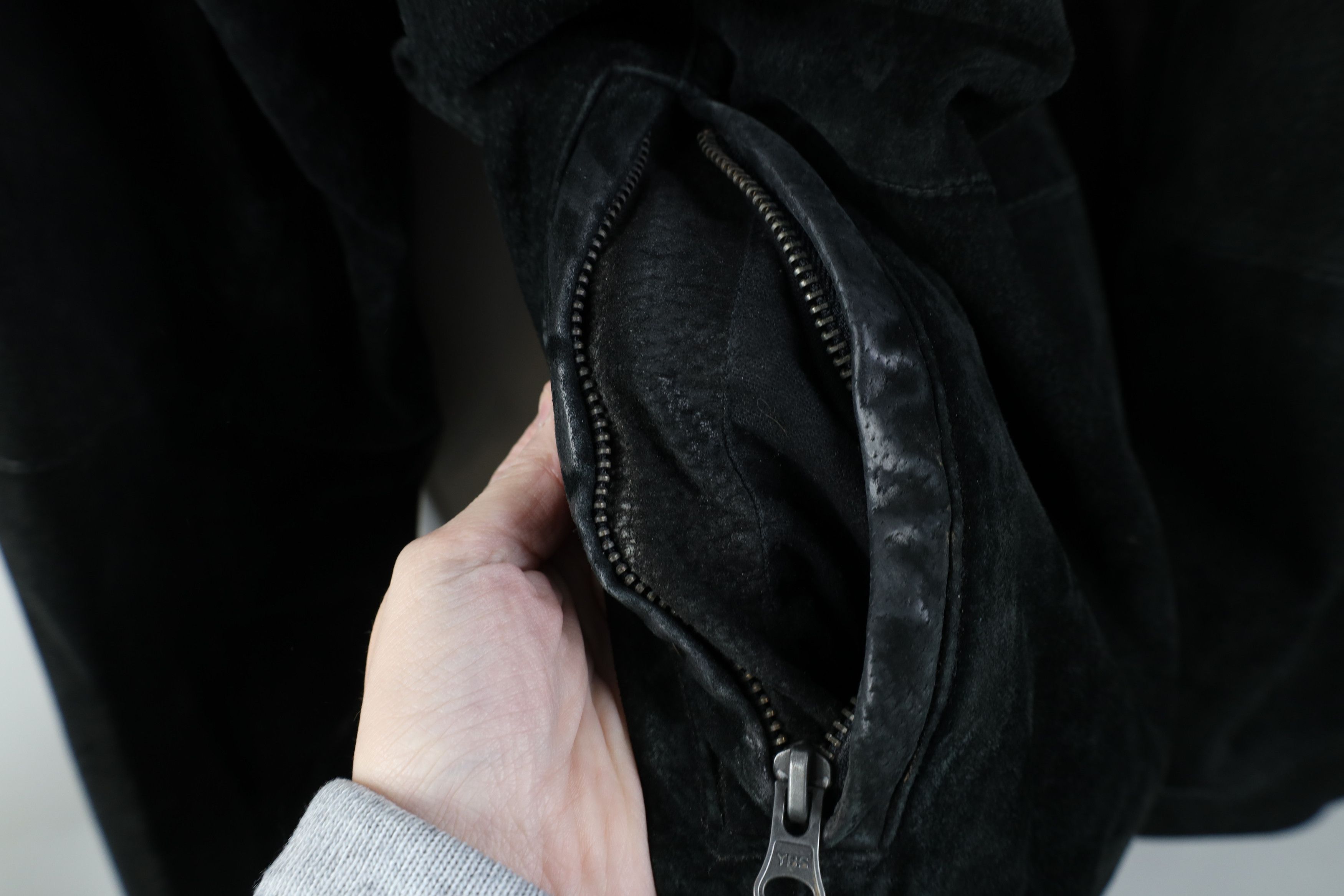 Vintage AS IS Vintage 90s Streetwear Suede Leather Bomber Jacket Size US XXL / EU 58 / 5 - 7 Thumbnail