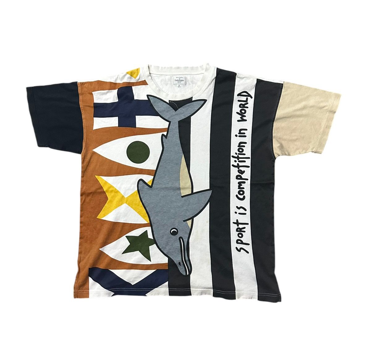 Jean Charles De Castelbajac Jean Charles de Castelbajac overprinted tee Size US L / EU 52-54 / 3 - 6 Thumbnail