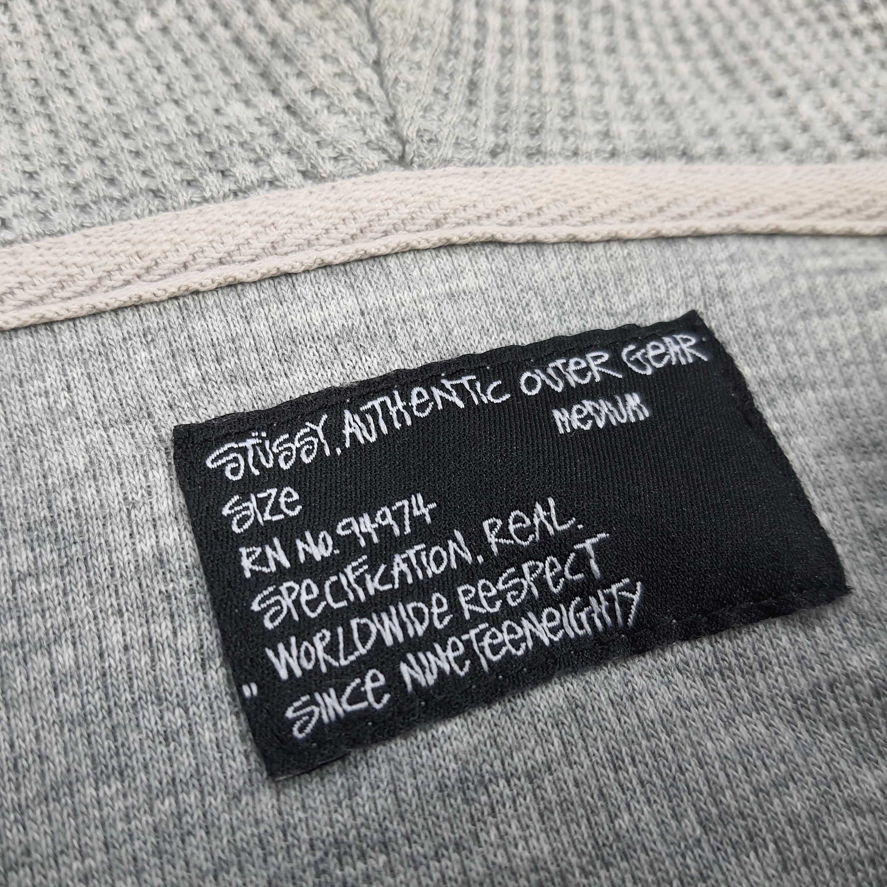 Stussy × Vintage Vintage Stussy Skateboards Custom Logo Zipper Hoodies Size US M / EU 48-50 / 2 - 5 Thumbnail