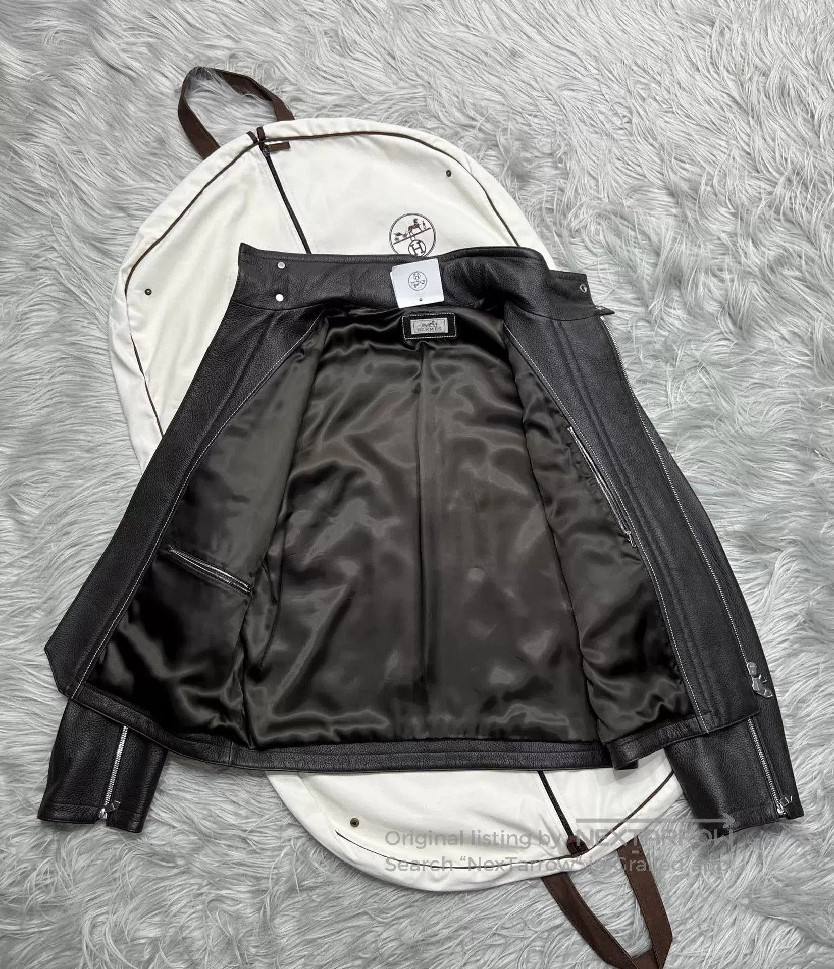 Hermes Hermes Poster Hunting Leather Jacket. Size US M / EU 48-50 / 2 - 5 Thumbnail