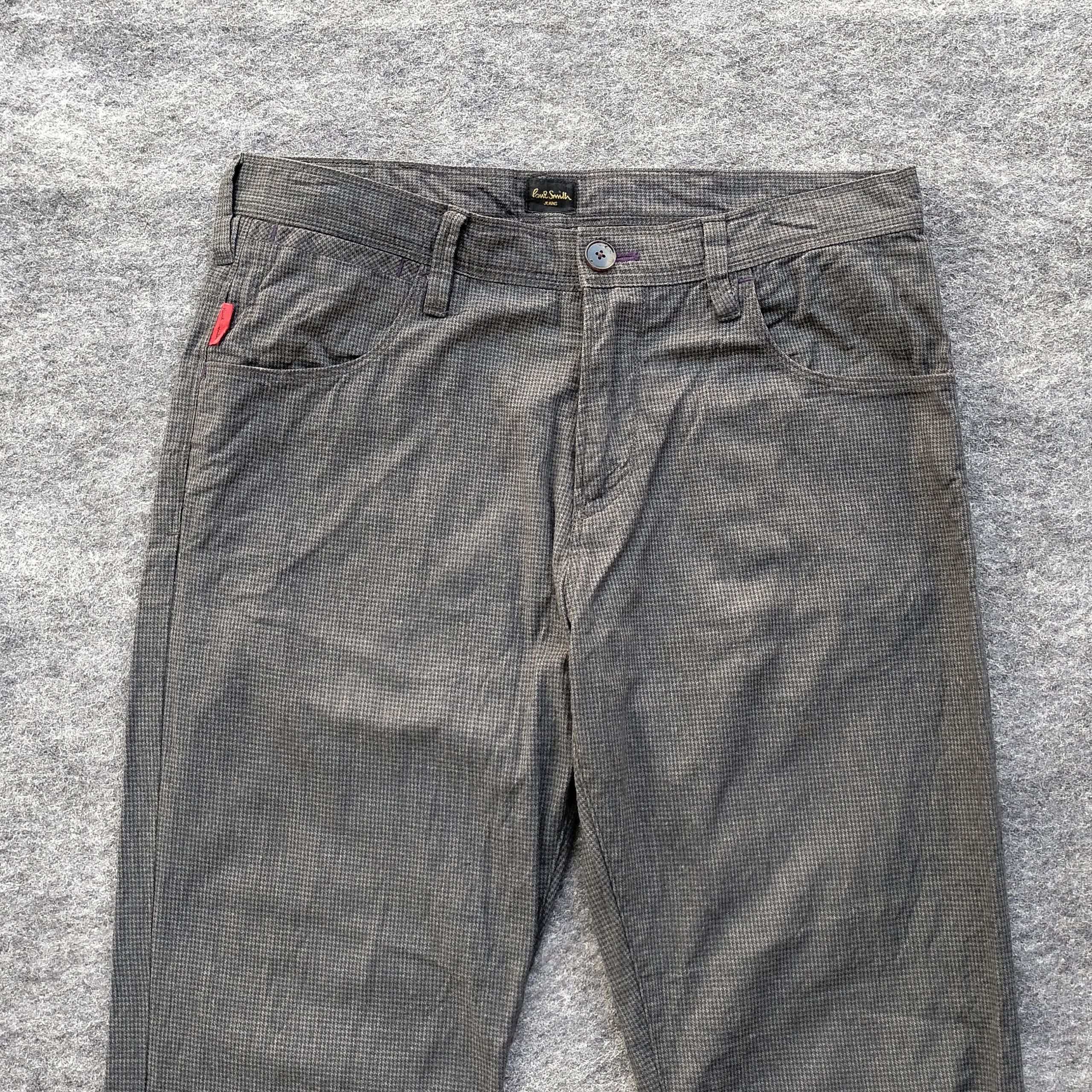 Paul Smith Paul Smith jeans houndstooth longpants Size US 31 - 3 Thumbnail