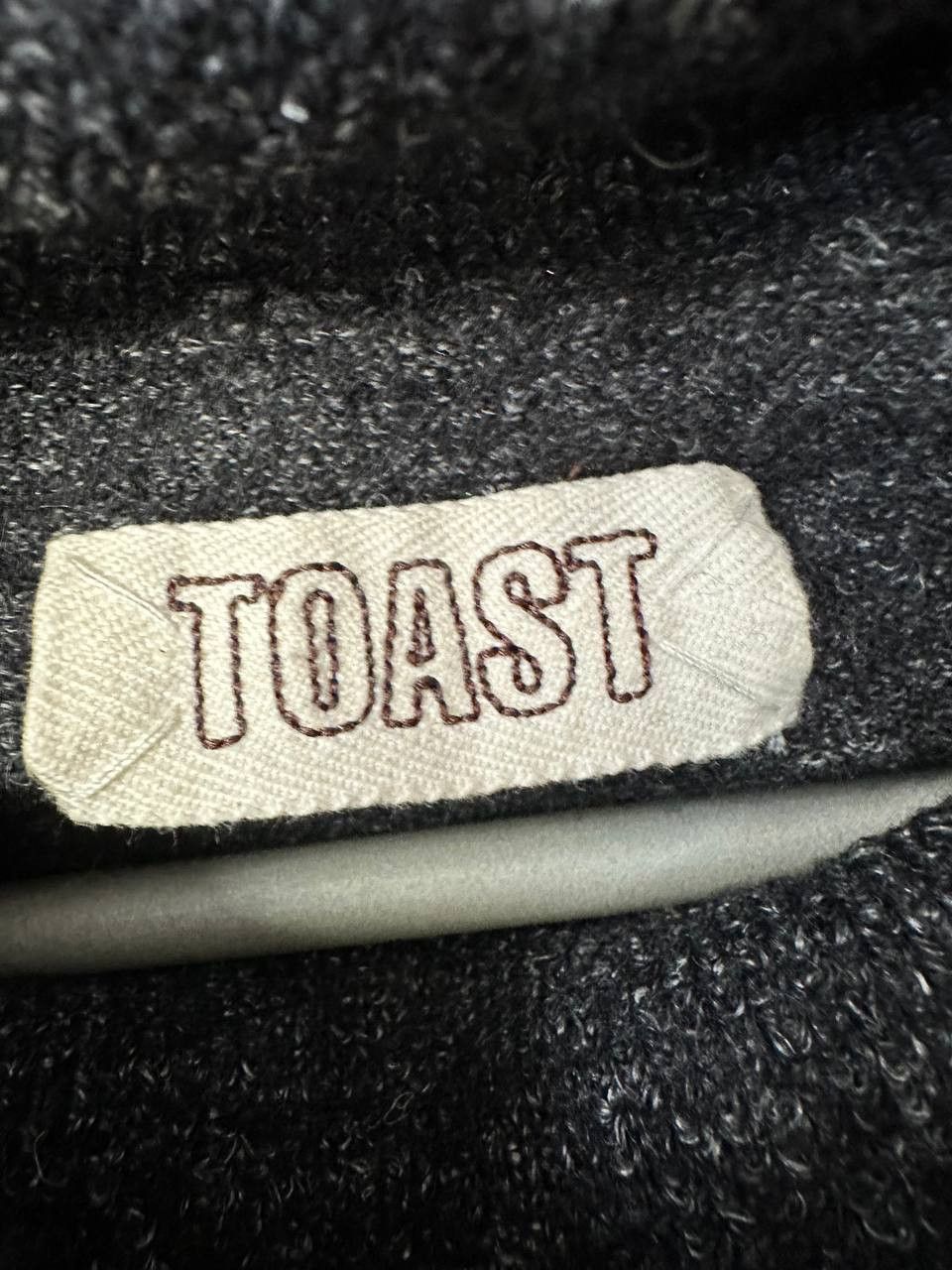 Other TOAST Wool/Linen Turtleneck Dress Dark Charcoal Short Sleeve Size M / US 6-8 / IT 42-44 - 9 Thumbnail