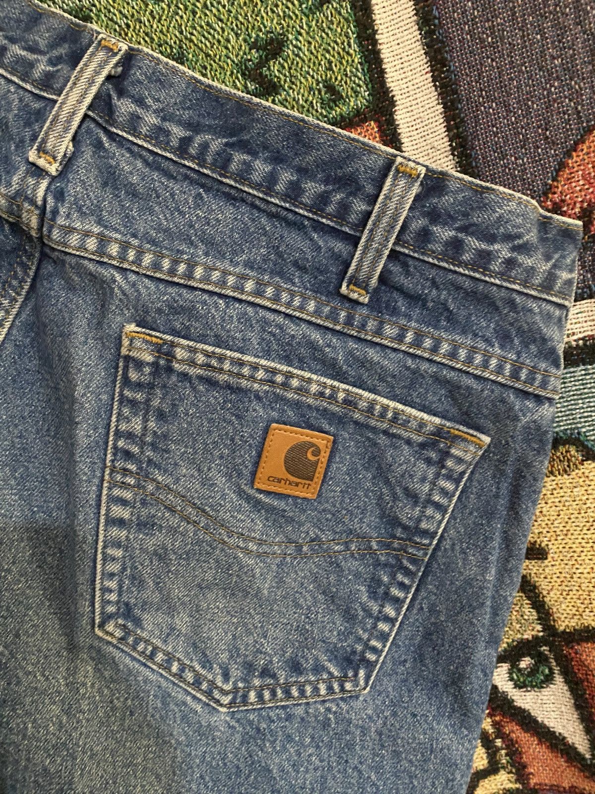 Carhartt CARHARTT DENIM JEANS Size US 36 / EU 52 - 4 Thumbnail