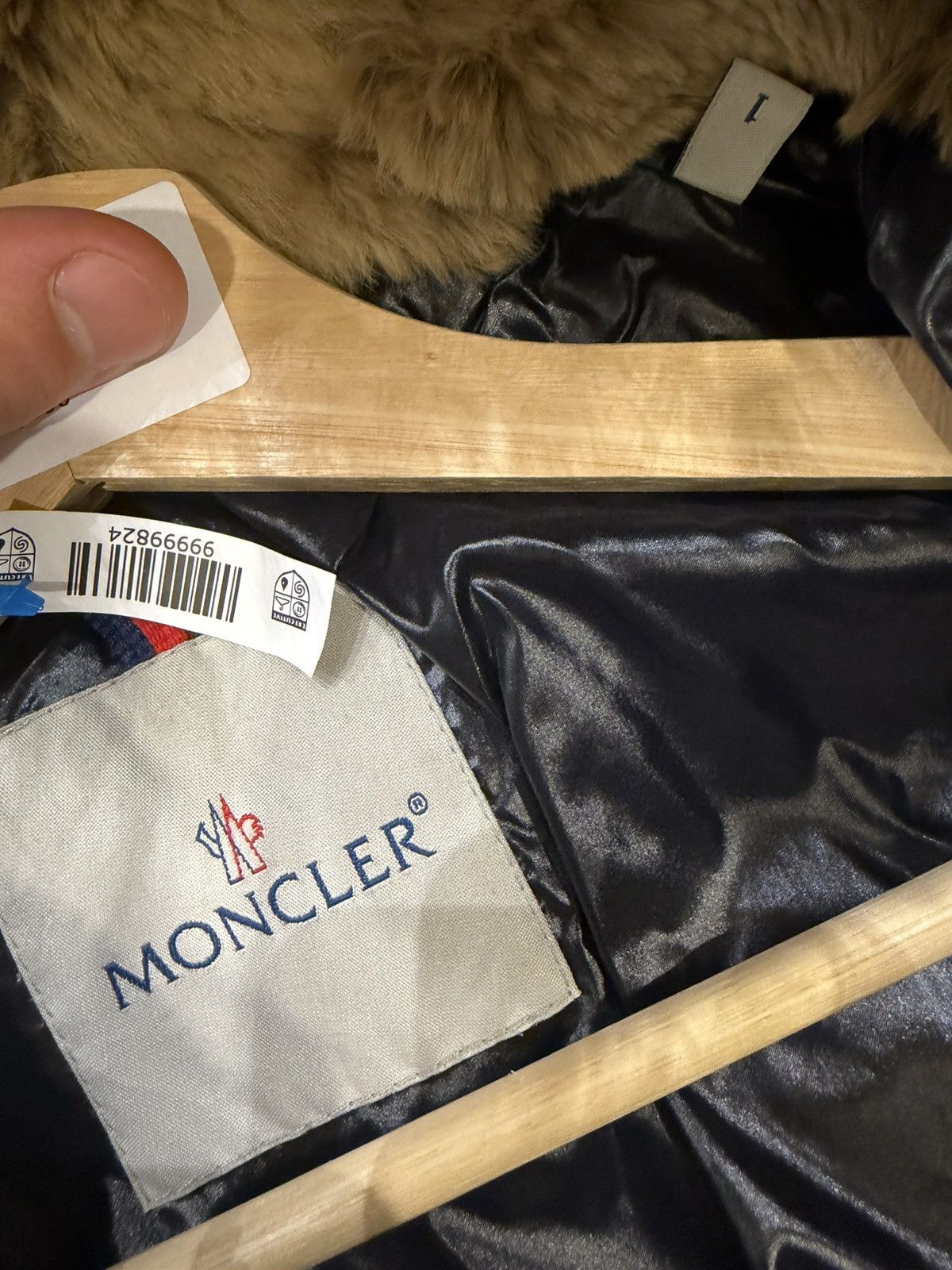 Moncler Moncler Cropped Down Jacket - Olive Size S / US 4 / IT 40 - 3 Thumbnail