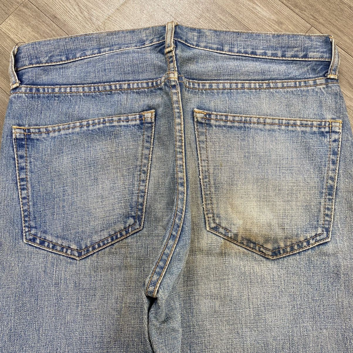 Junya Watanabe 🇯🇵Vintage Junya Watanabe Comme Des Garcons Selvedge Jeans CDG Size US 34 / EU 50 - 17 Thumbnail
